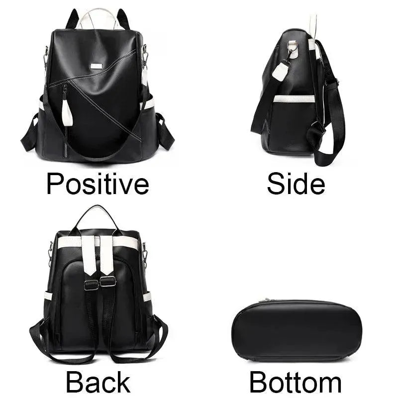 Stylish Women's Designer Backpack - Spacious Large Capacity for Travel, Work & College | Durable Fashionable Laptop Bag for Everyday Use