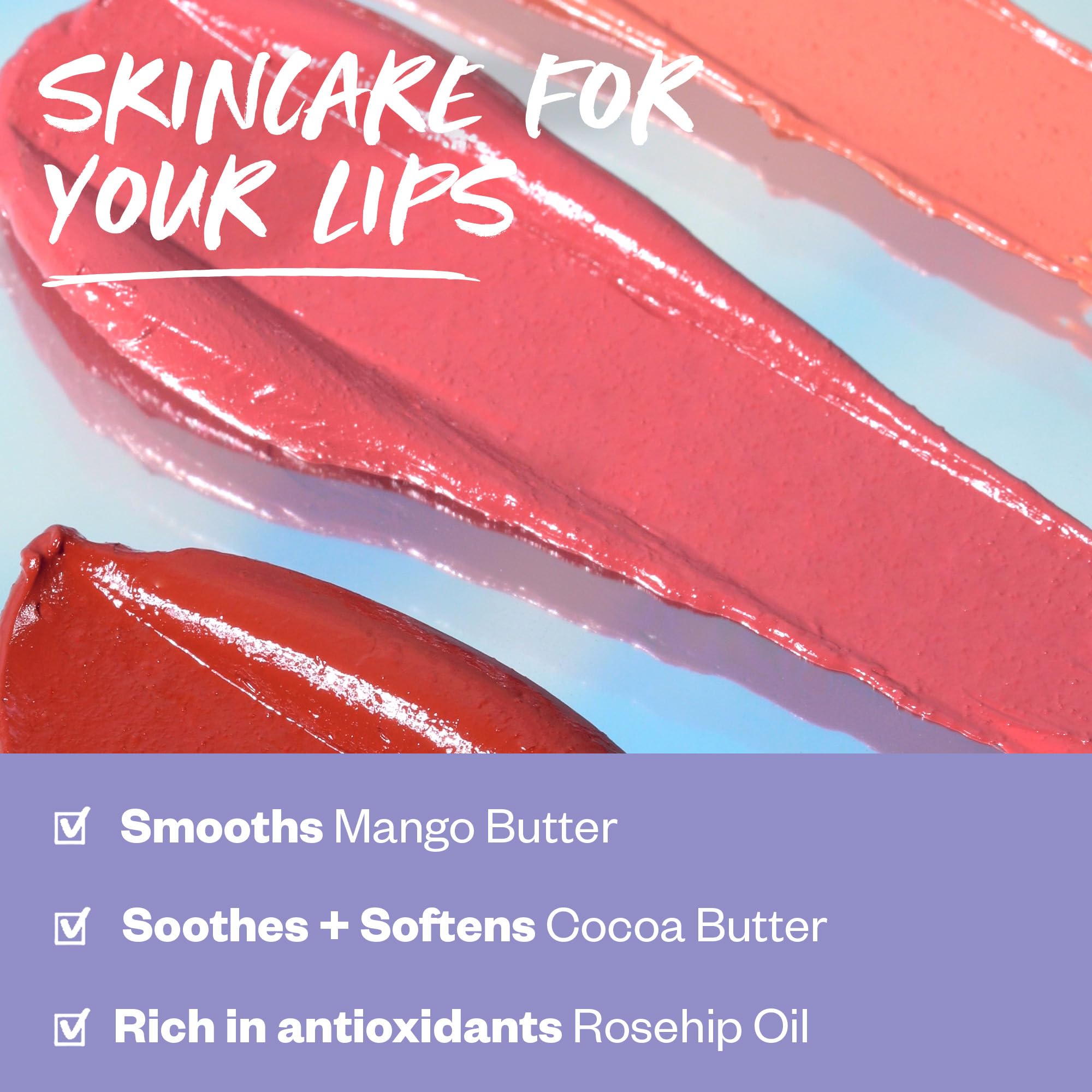 Kosas Weightless Lip Color - Nourishing Satin Lipstick with Clean Formula | High Impact, Comfy Feel & Soft Finish | Perfect for Everyday Wear & Beach Outings