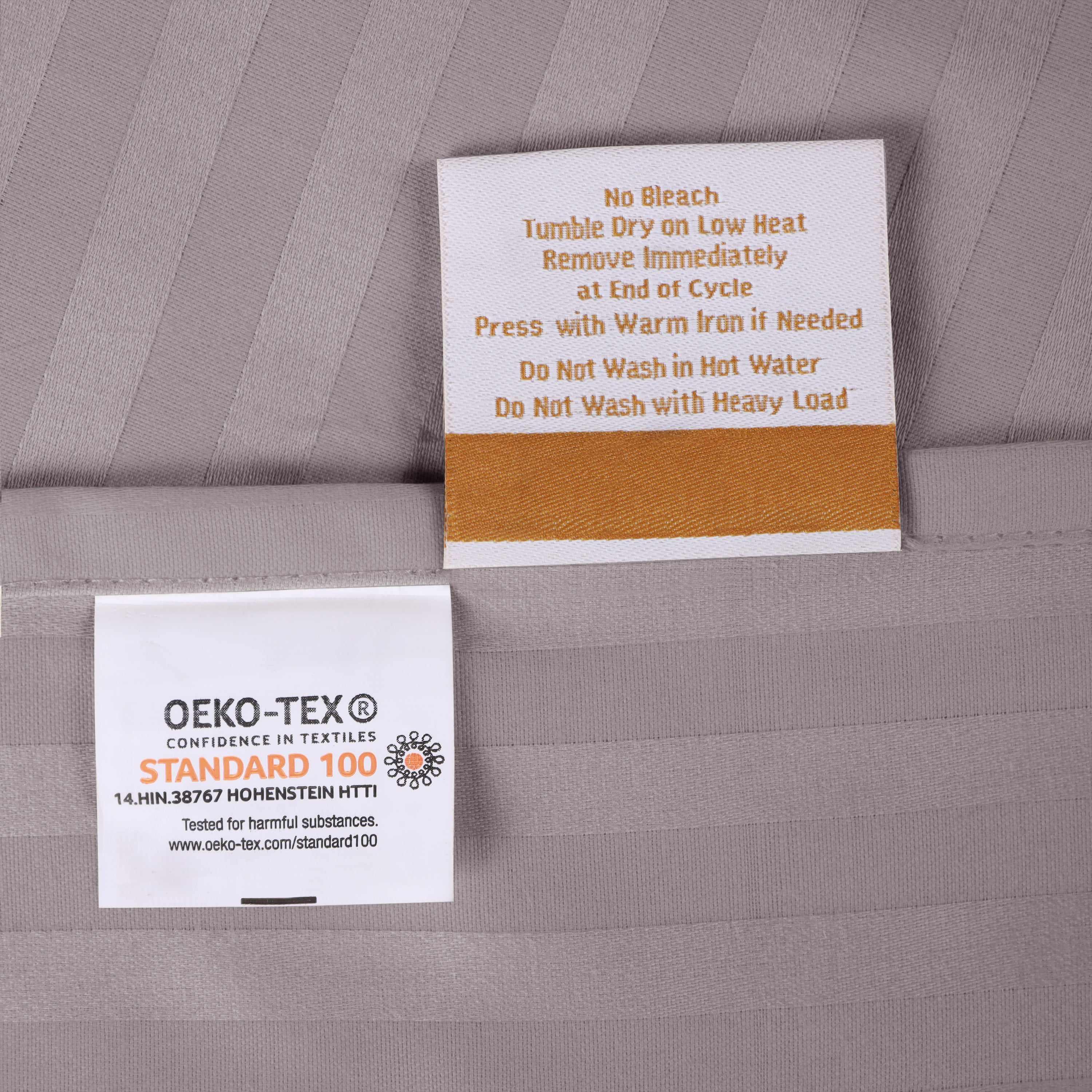 Premium Egyptian Cotton 300 Thread Count Sheet Set - Deep Pocket Fitted, Flat & Pillowcases - Soft Luxury Bedding for Master Bedroom or Guest Room