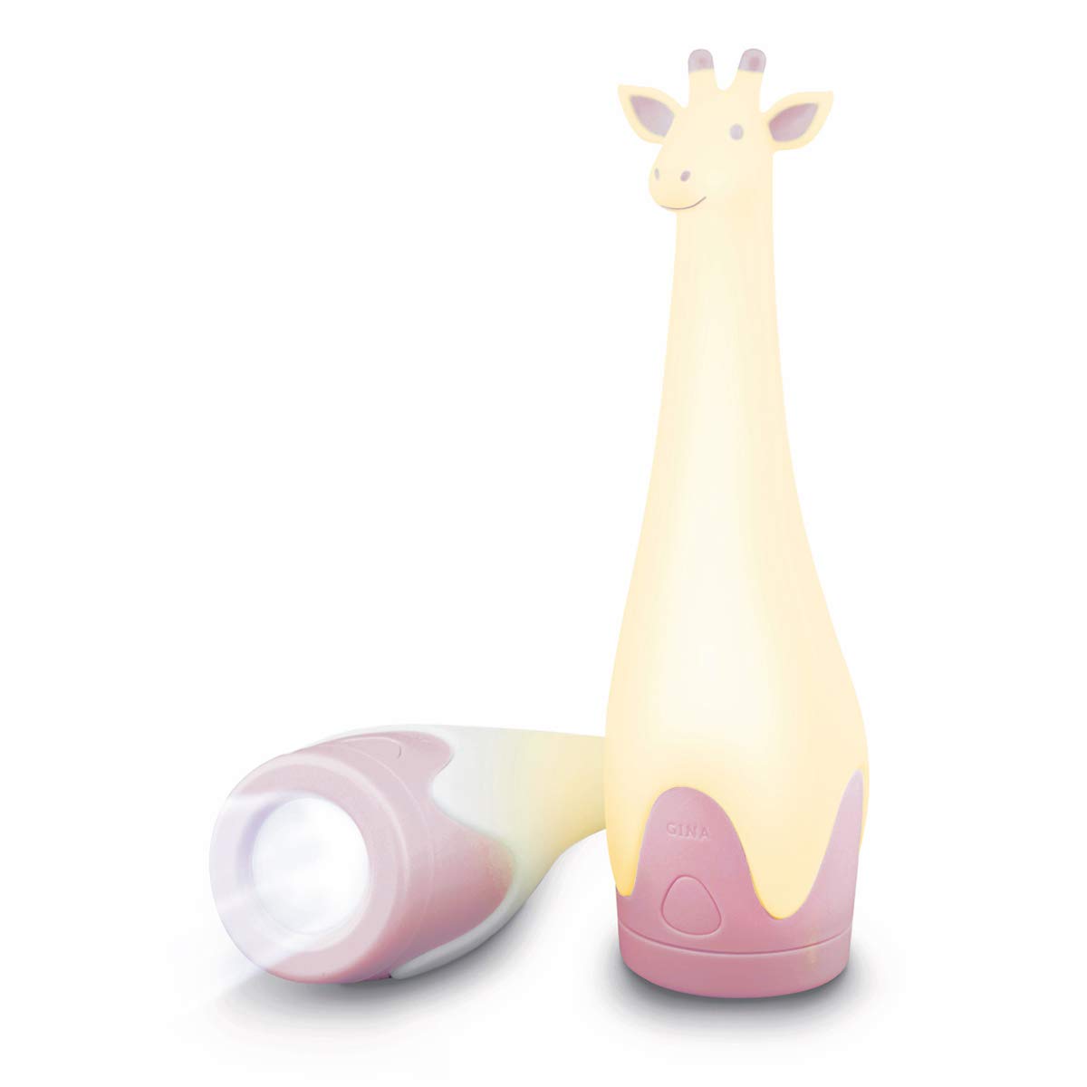 **Zazu Kids Night Light - LED Giraffe Flashlight Toy with Auto Shut-Off, 7 Color Changing Modes, Cordless & Portable - Perfect for Bedtime, Nursery, Camping & Travel**