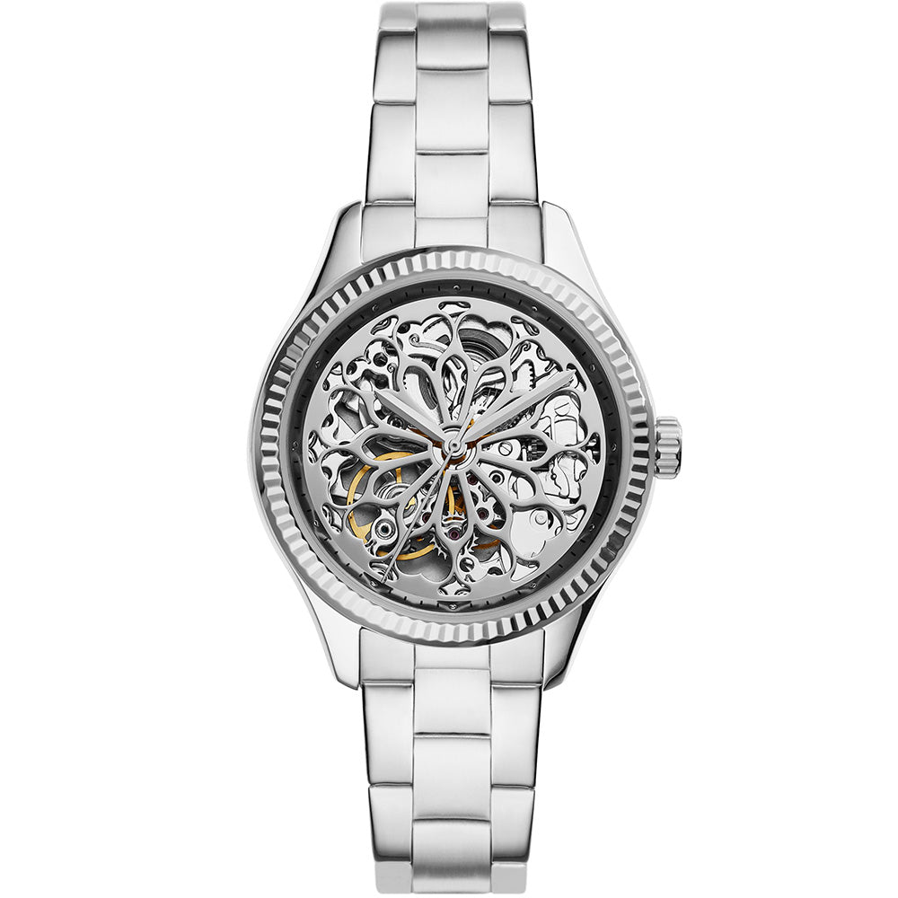 Fossil Rye BQ3753 Automatic Watch for Men - Stylish Stainless Steel Chronograph with Date Display | Perfect for Business, Casual Wear & Special Occasions