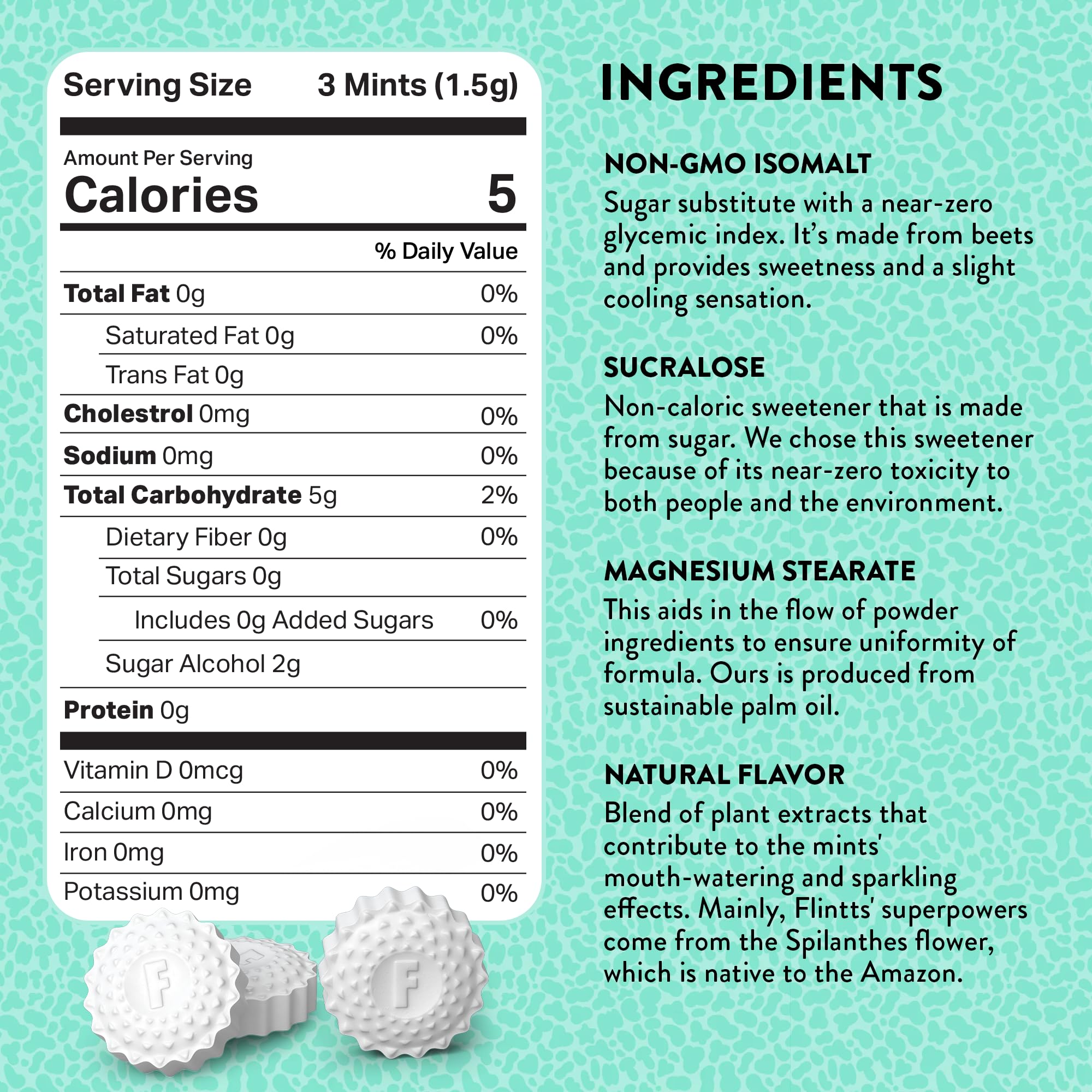 Flintts Mints 2x After Party Pack - Sugar Free Vegan Breath Mints for Fresh Breath & Oral Health (Mint, Strawberry Magic, Lemon) - Pocket Size Dry Mouth Relief - Perfect for Travel, Meetings & Social Events
