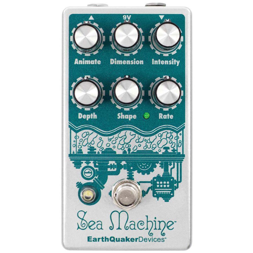 Earthquaker Devices Sea Machine V3 Super Chorus Pedal - Analog Chorus & Vibrato Guitar Effects Pedal for Stage & Studio Recording