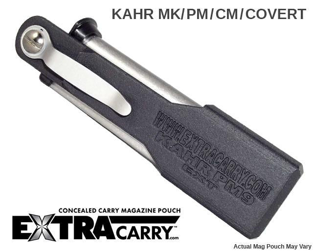 **KAHR MK, PM, CM & Covert 9mm Magazine Pouch – 7 Round & Extended Grip – Tactical & Concealed Carry Accessories**    *(Perfect for Range Training, EDC, and Self-Defense Scenarios)*