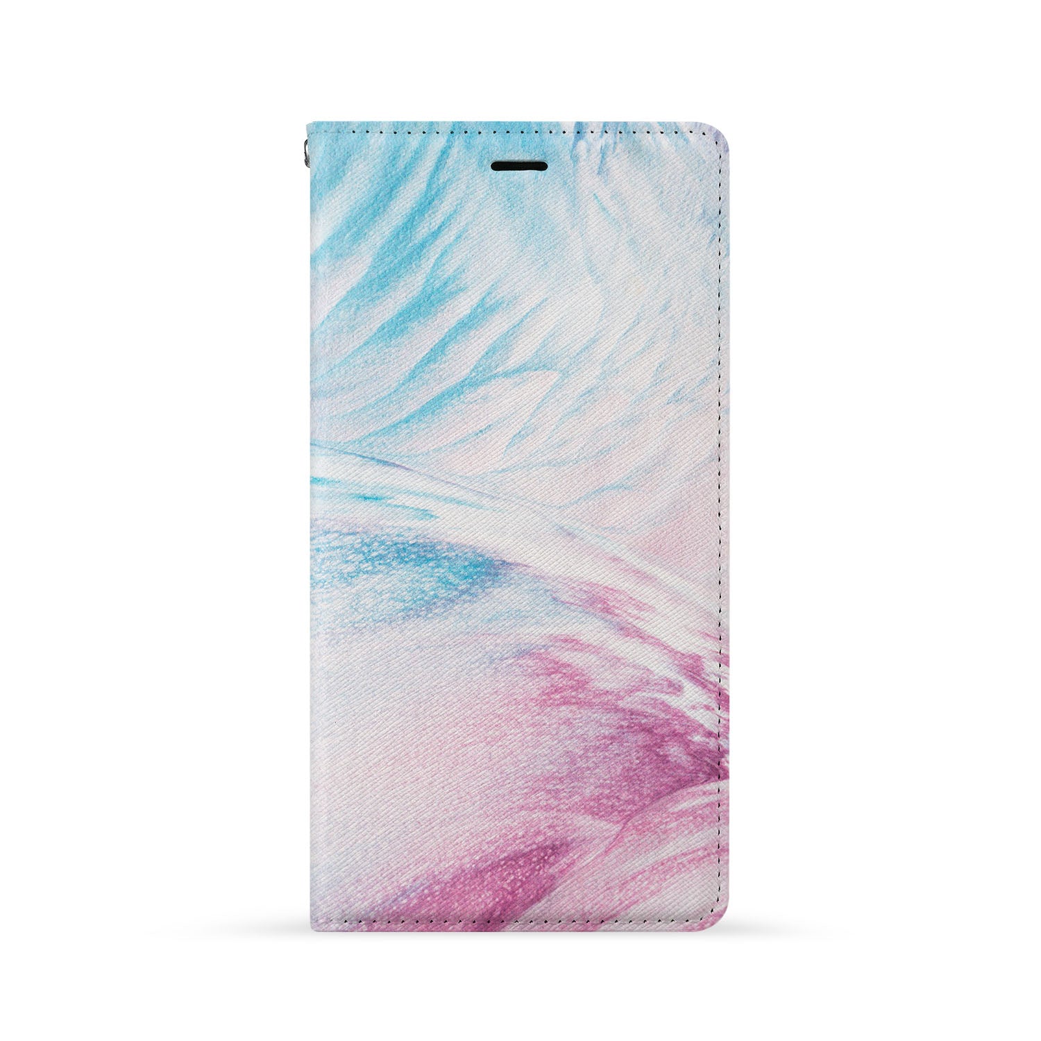 Premium iPhone Wallet Case with Abstract Painting Design - Slim & Secure Card Holder for iPhone 12/13/14/15 Pro Max - Perfect for Travel, Shopping & Everyday Use
