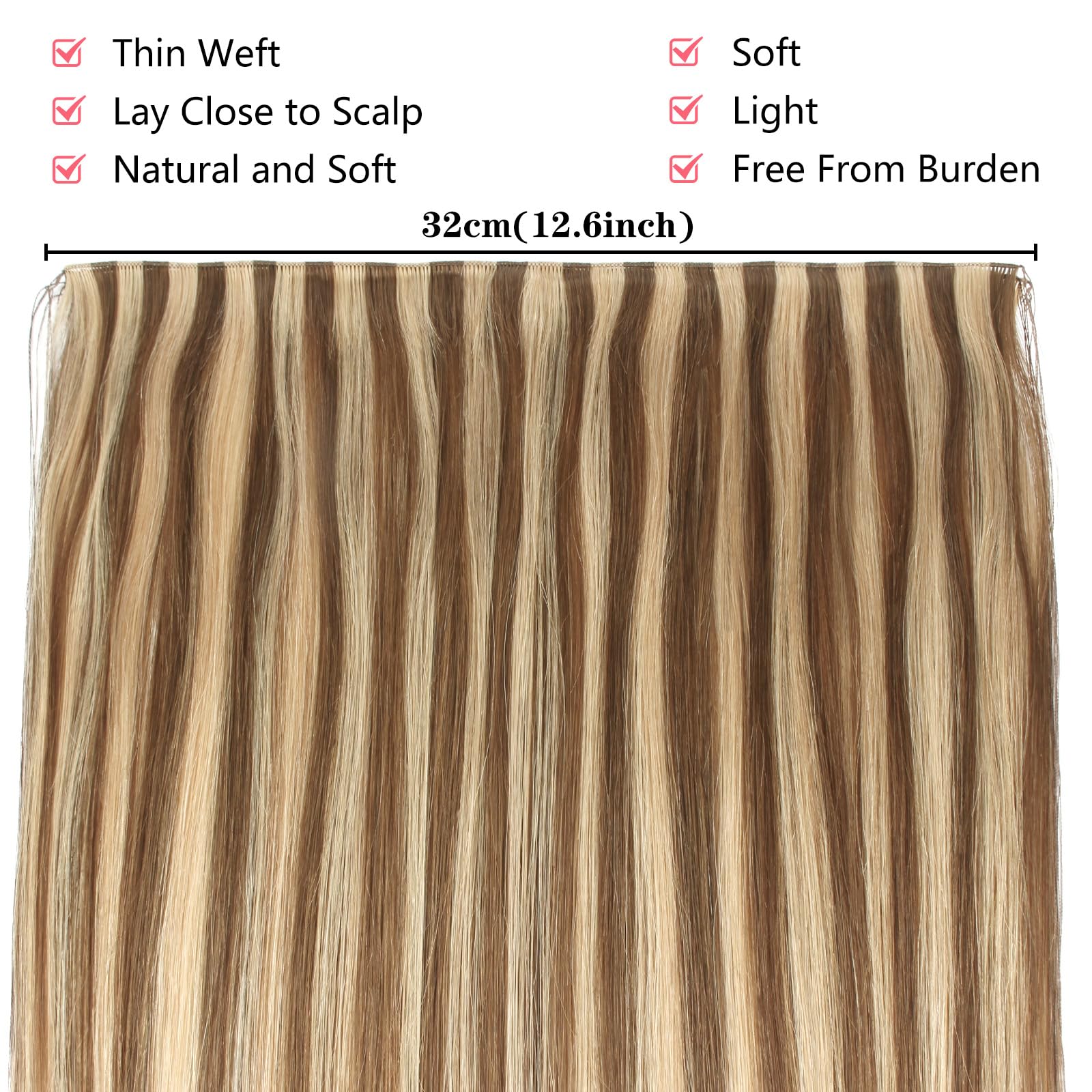 ABH AMAZINGBEAUTY Sew-In Human Hair Extensions - 20