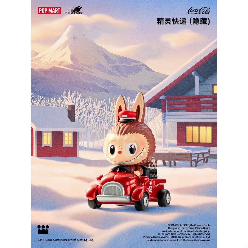 Labubu The Monsters Coca Cola Series Secret Labubu Express (1/120) - Limited Edition Vinyl Figure - Collectible Toy for Pop Culture Fans - Perfect for Display, Gifts, and Coca Cola Memorabilia Collections