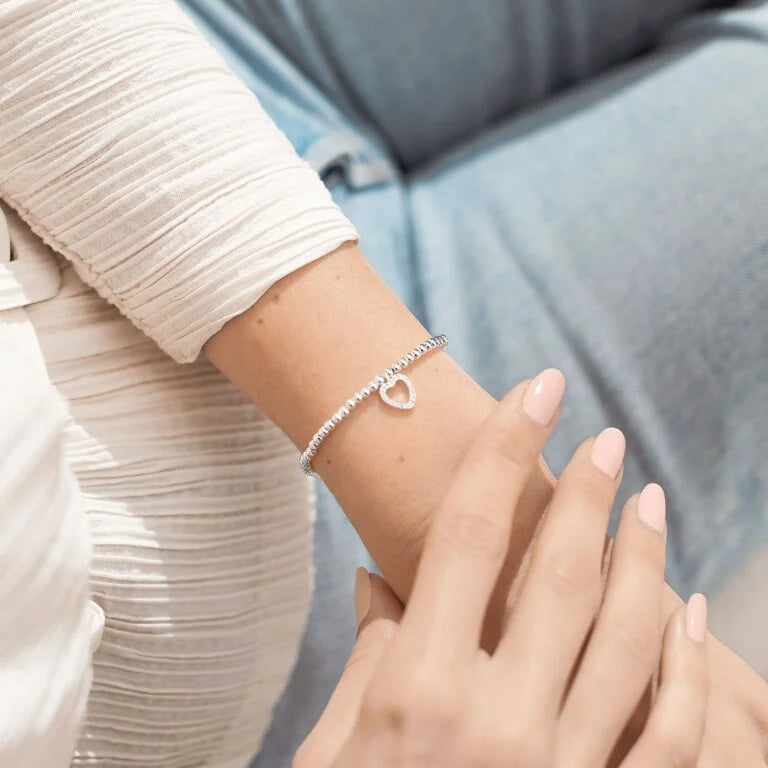 Joma Jewellery Bracelet - A Little Happy 40th Birthday Gift for Women - Perfect for Birthday Celebrations & Milestone Anniversaries