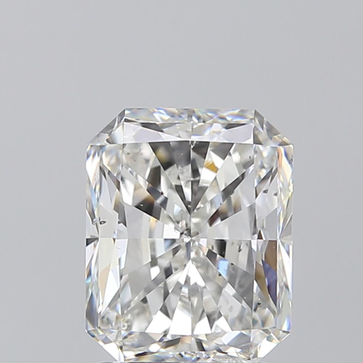 2.21 Carat G Color SI2 Clarity Radiant Cut Diamond for Engagement Rings & Fine Jewelry