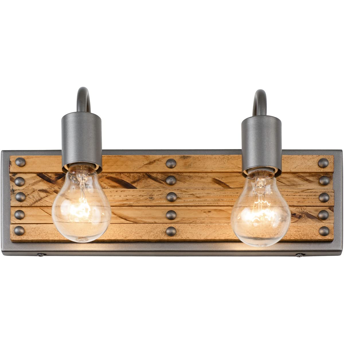 Ella Jane Bath/Vanity Light Fixture in New Bronze Finish - Perfect for Bathroom, Powder Room, and Vanity Lighting