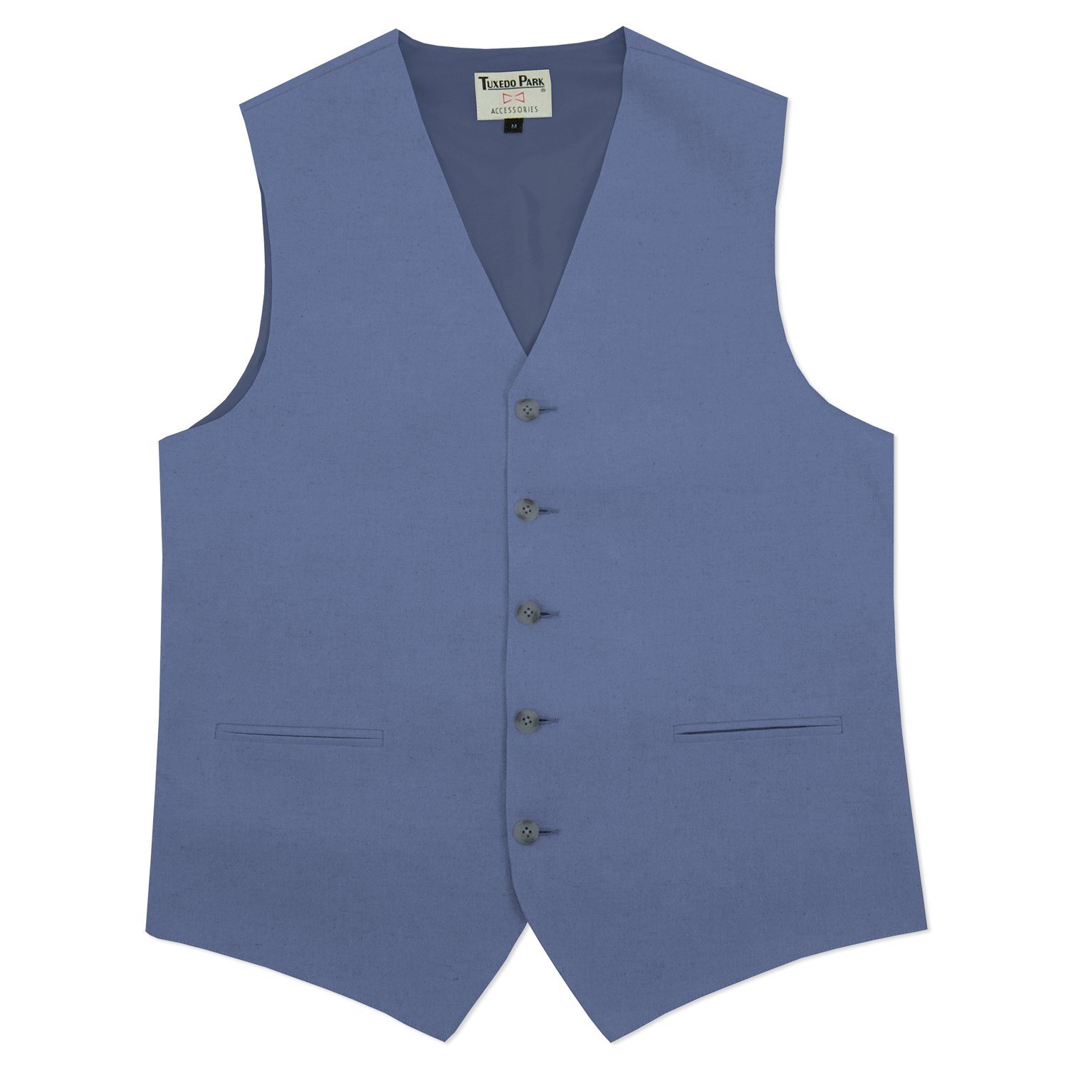 Men's Casual Linen 5-Button Vest - Lightweight Summer Waistcoat for Outdoor Weddings, Parties & Business Casual Wear