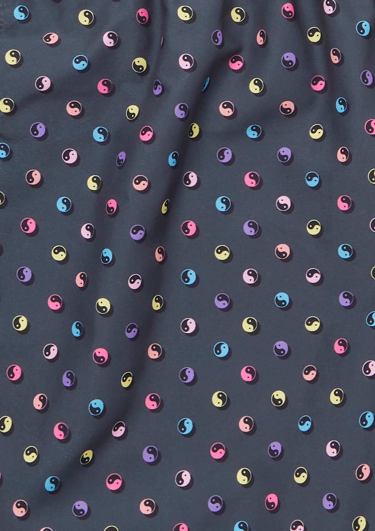 Kids Polka Dot Yin Yang Neon T-Shirt - Trendy Graphic Tee for Boys & Girls - Perfect for Casual Wear, Parties & School Events