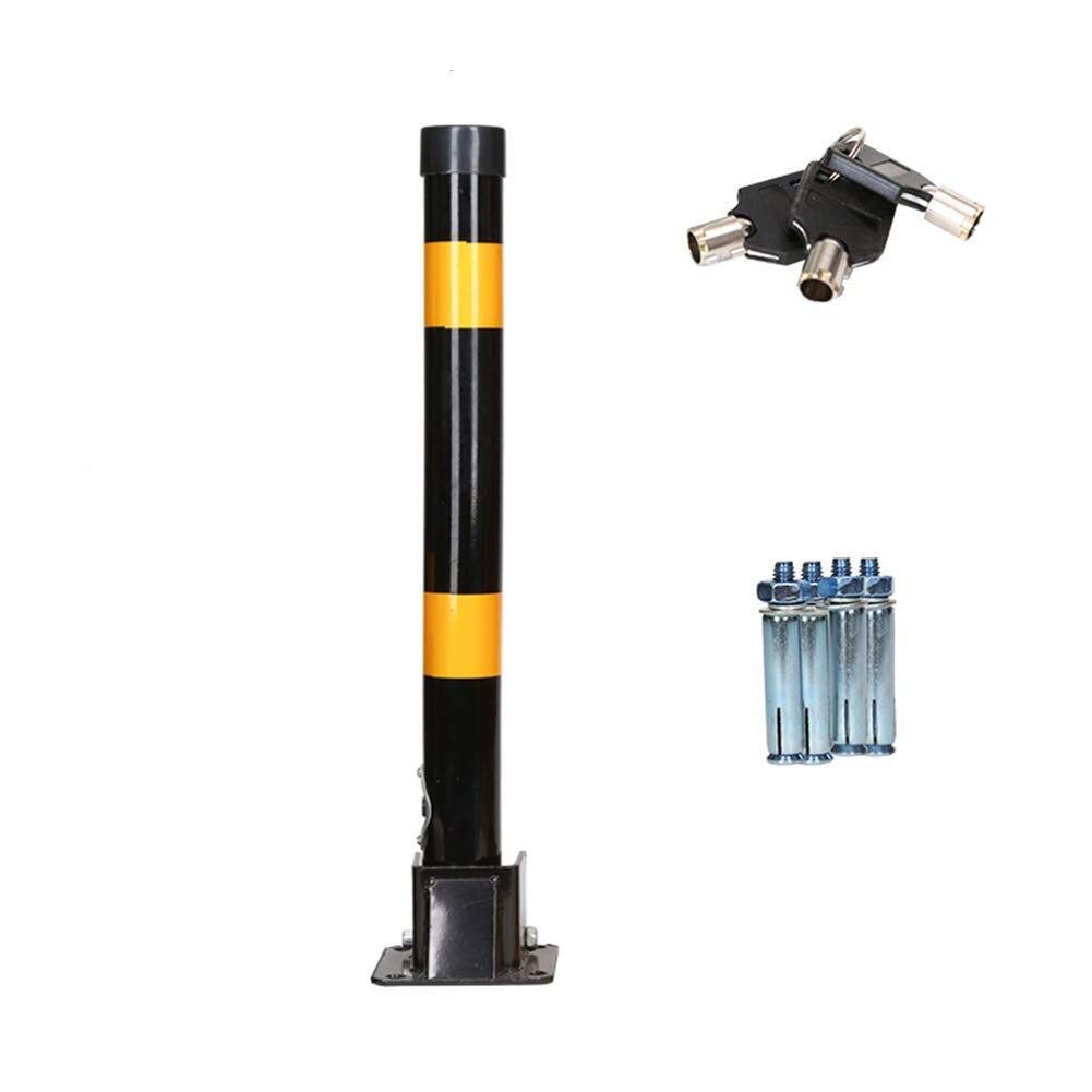 Parking Barriers & Security Bollards - Heavy Duty Parking Lock with Key for Cars, Garages, Driveways | Anti-Theft Vehicle Protection for Residential & Commercial Use
