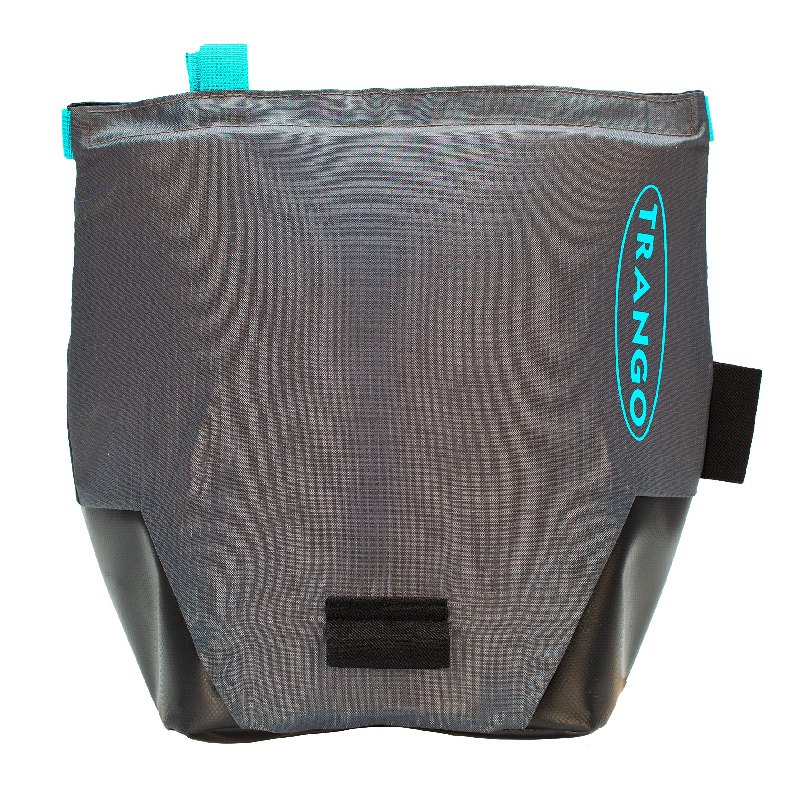 TRANGO Chaos Chalk Bucket for Rock Climbing - Premium Chalk Bag with Belt Loop & Secure Closure, Teal - Perfect for Bouldering, Gym Training & Outdoor Climbing Adventures