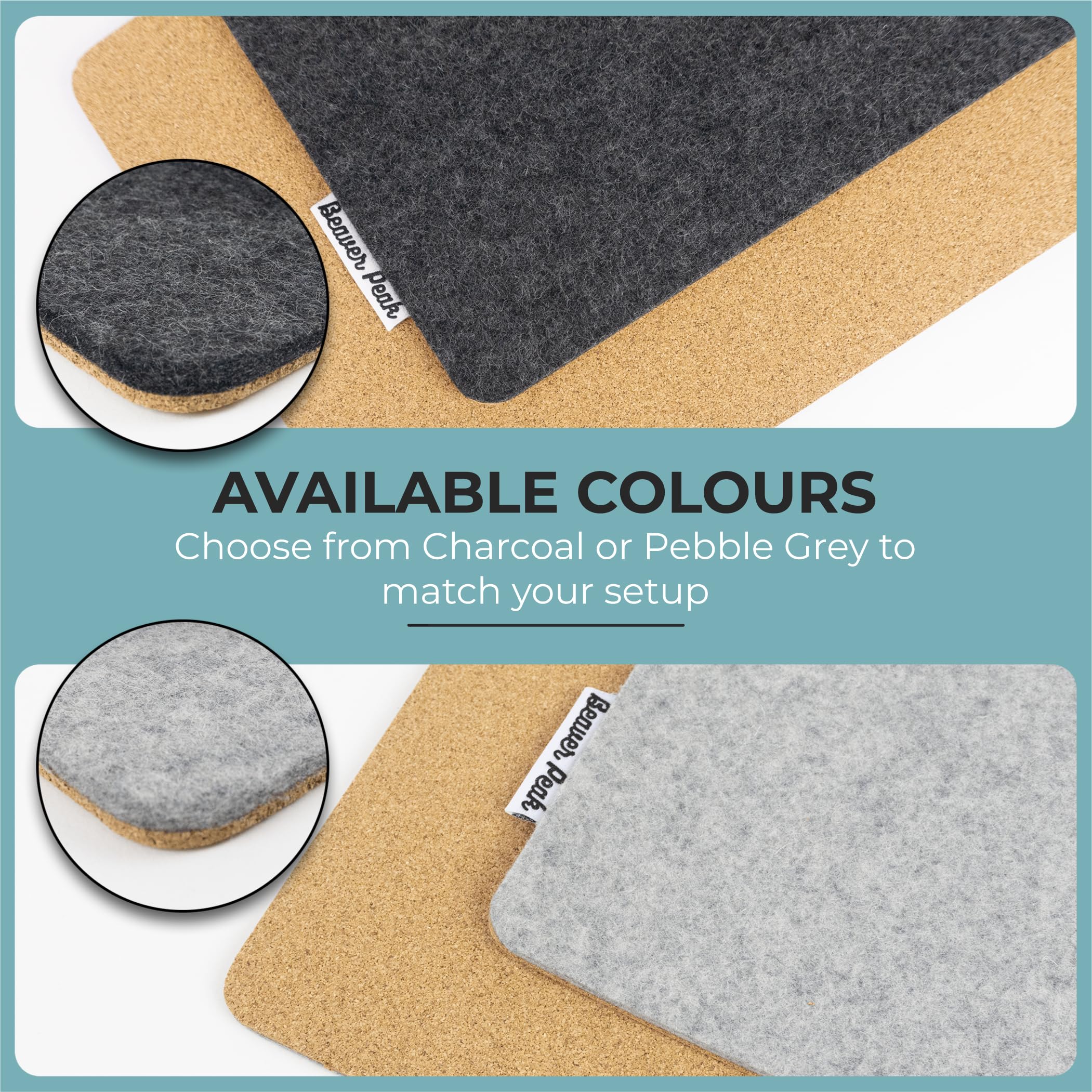 Premium 100% Merino Wool Mouse Pad 11.5