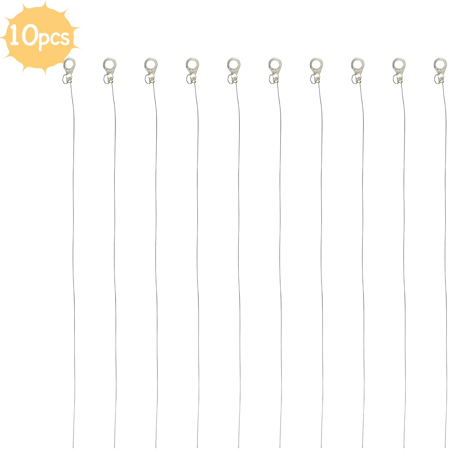 10PCS Stainless Steel Adjustable Soap Cutter Replacement Wires - Durable & Easy to Clean for Handmade Soap Cutting | Perfect for DIY Soap Making, Crafting & Home Use