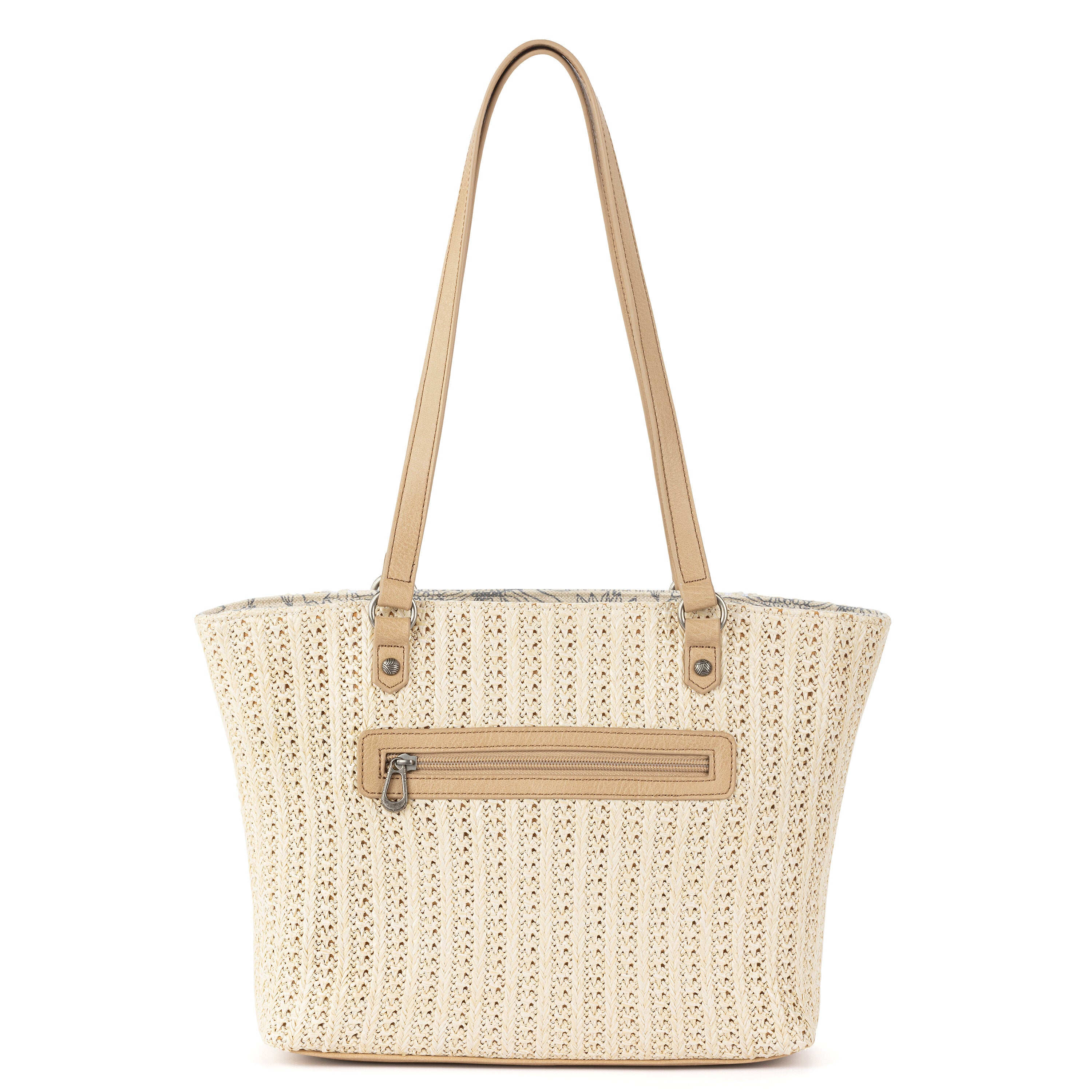 Stylish Metro Tote Bag for Women - Large Durable Canvas Shopping Tote with Long Handles - Perfect for Grocery Shopping, Beach Trips, Work & Travel
