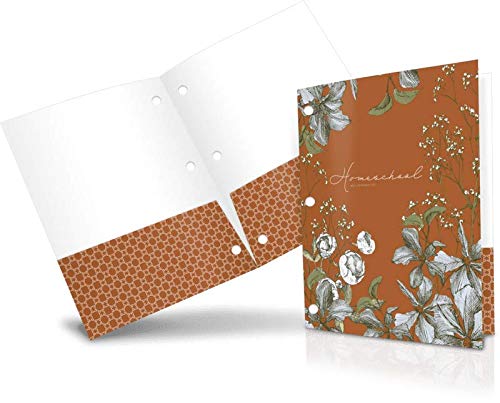 Well Planned Gal 3-Hole Punched Folders - Letter Size, 1/3-Cut Tabs, Durable Polypropylene for School, Office & Home Organization (Set of 6) - Perfect for Binders, Filing Systems & Classroom Supplies