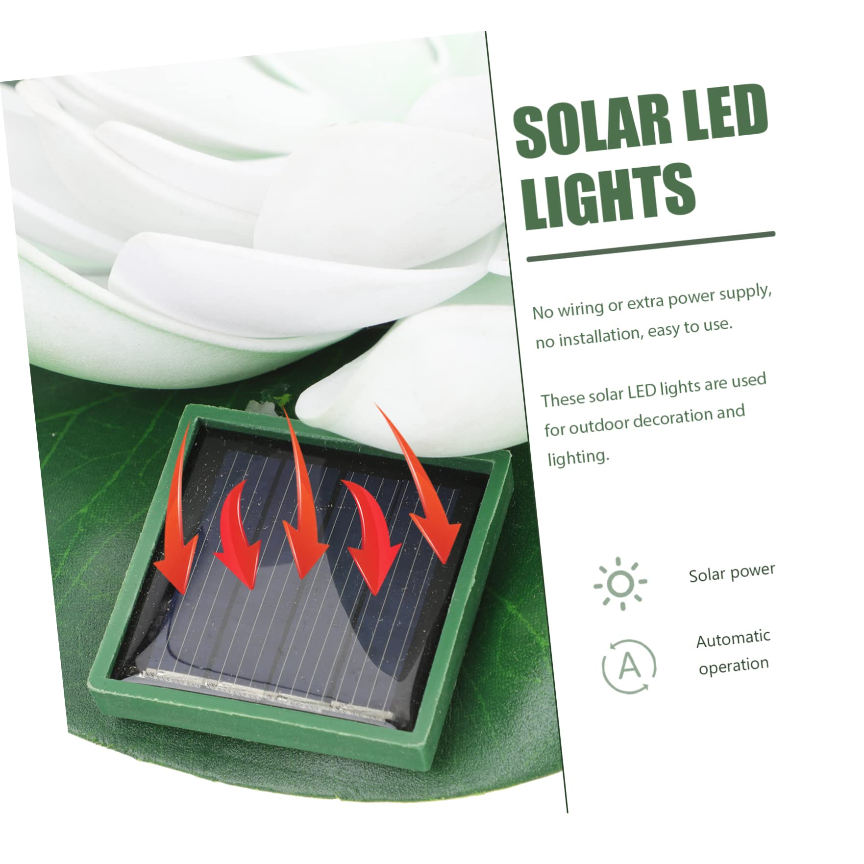 Solar Floating Pool Lights for Garden & Pond Decoration - LED Night Lights