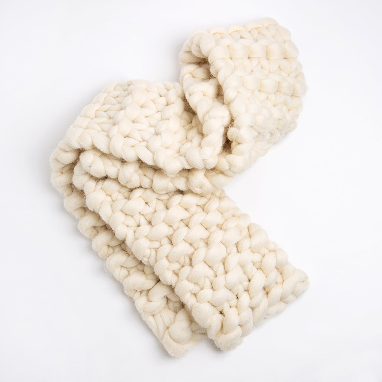 Giant Scarf Knitting Kit - Complete DIY Knitting Set for Beginners & Experts - Perfect for Winter Fashion, Cozy Home Projects & Thoughtful Handmade Gifts