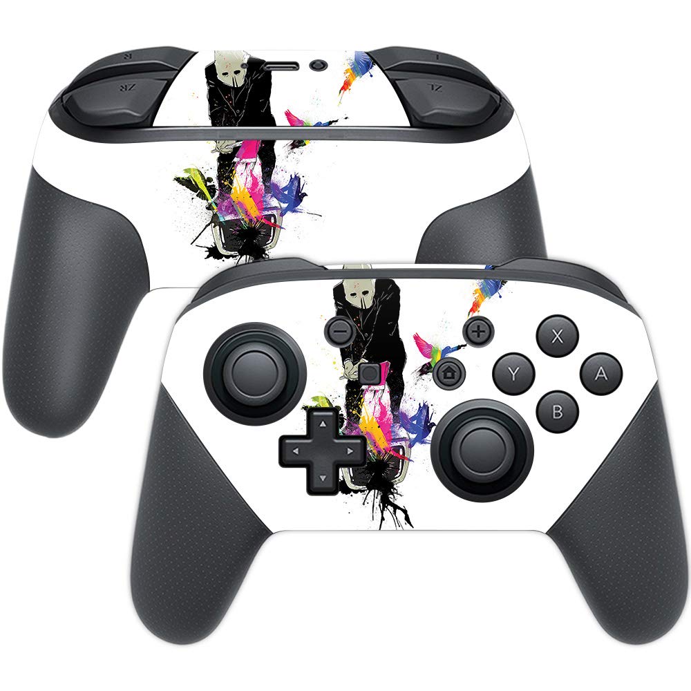 MightySkins Protective Vinyl Decal Wrap Cover for Nintendo Switch Pro Controller - Executioner Design | Durable, Customizable Skin | Easy to Apply & Remove | Made in USA | Perfect for Gaming, Travel & Personalization