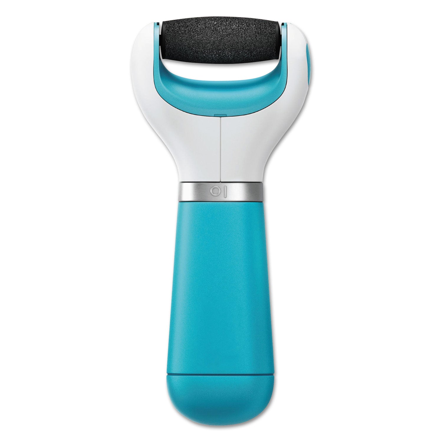 AMOPE® Pedi Perfect Electronic Foot File - Rechargeable Callus Remover for Smooth Feet - Blue/White - Perfect for Home Pedicures & Foot Care