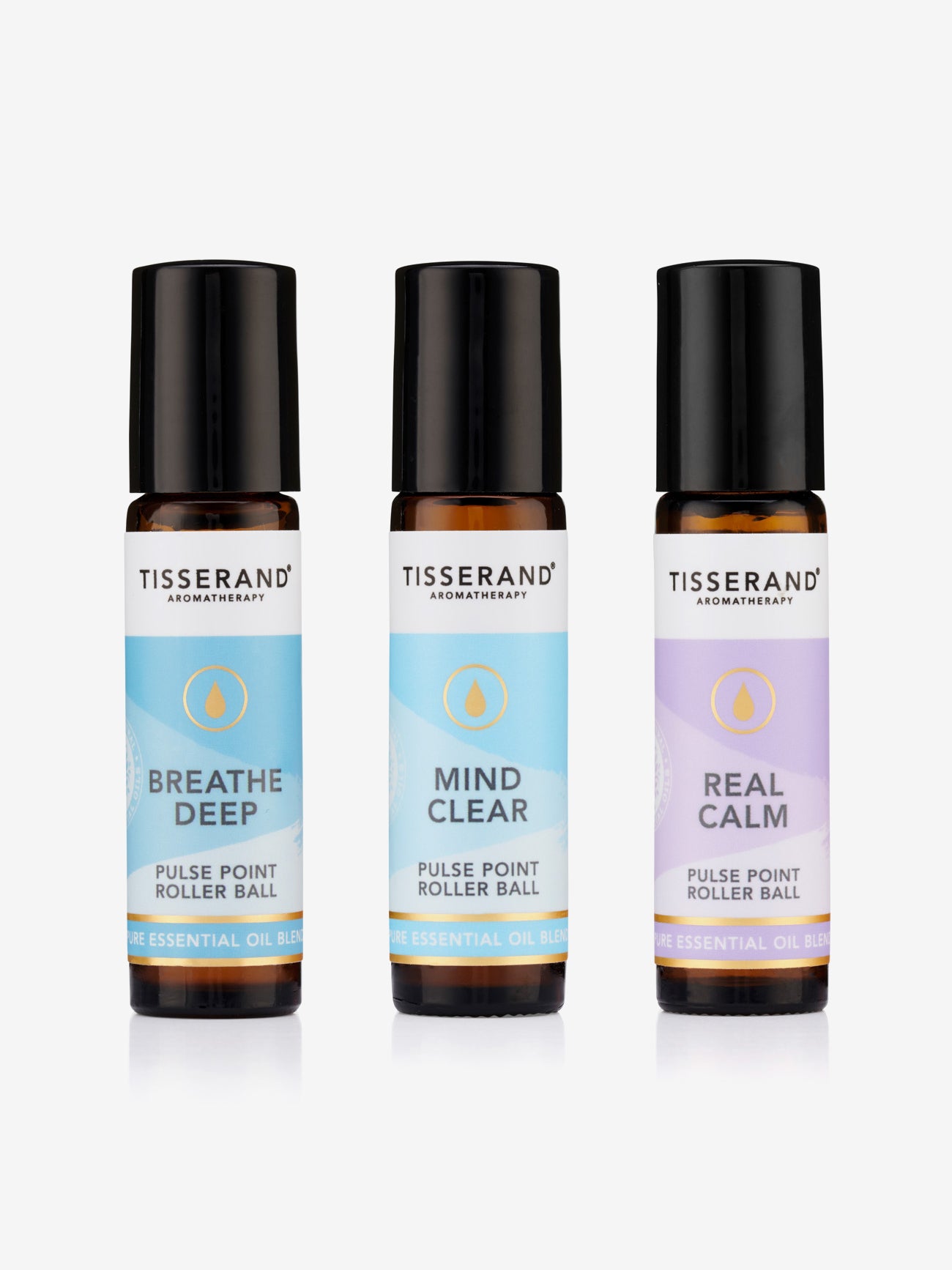 Tisserand The Little Box of Mindfulness - Aromatherapy Essential Oil Set for Stress Relief & Relaxation | Perfect for Meditation, Yoga & Self-Care