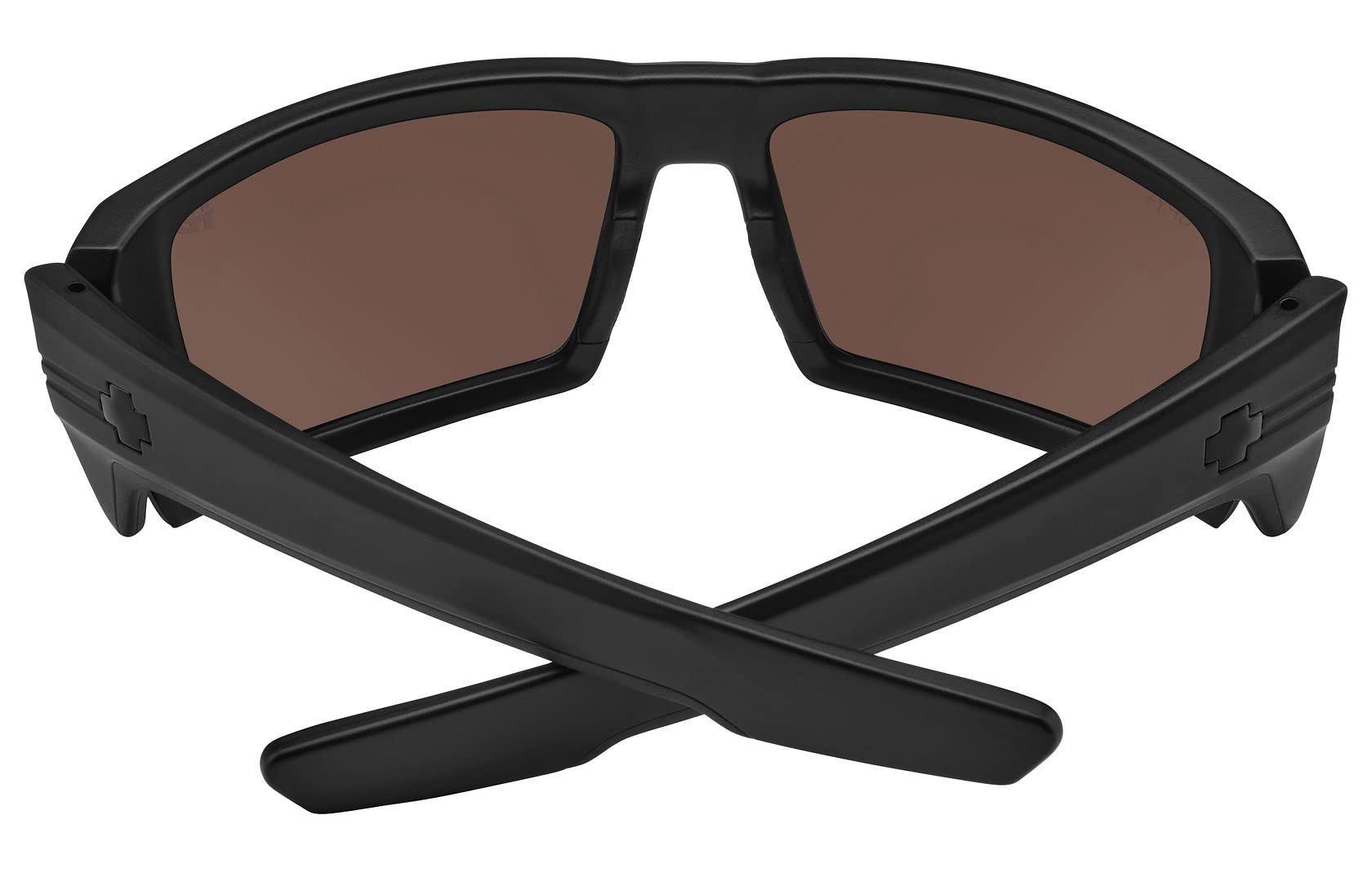 Spy Optic Happy Boost Rebar ANSI Certified Wrap Sunglasses with Color & Contrast Enhancing Lenses - Perfect for Cycling, Running & Outdoor Sports