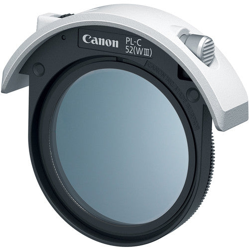 Canon PL-C 52mm Circular Polarizing Filter for DSLR Cameras - Reduce Glare & Enhance Colors for Landscape & Outdoor Photography