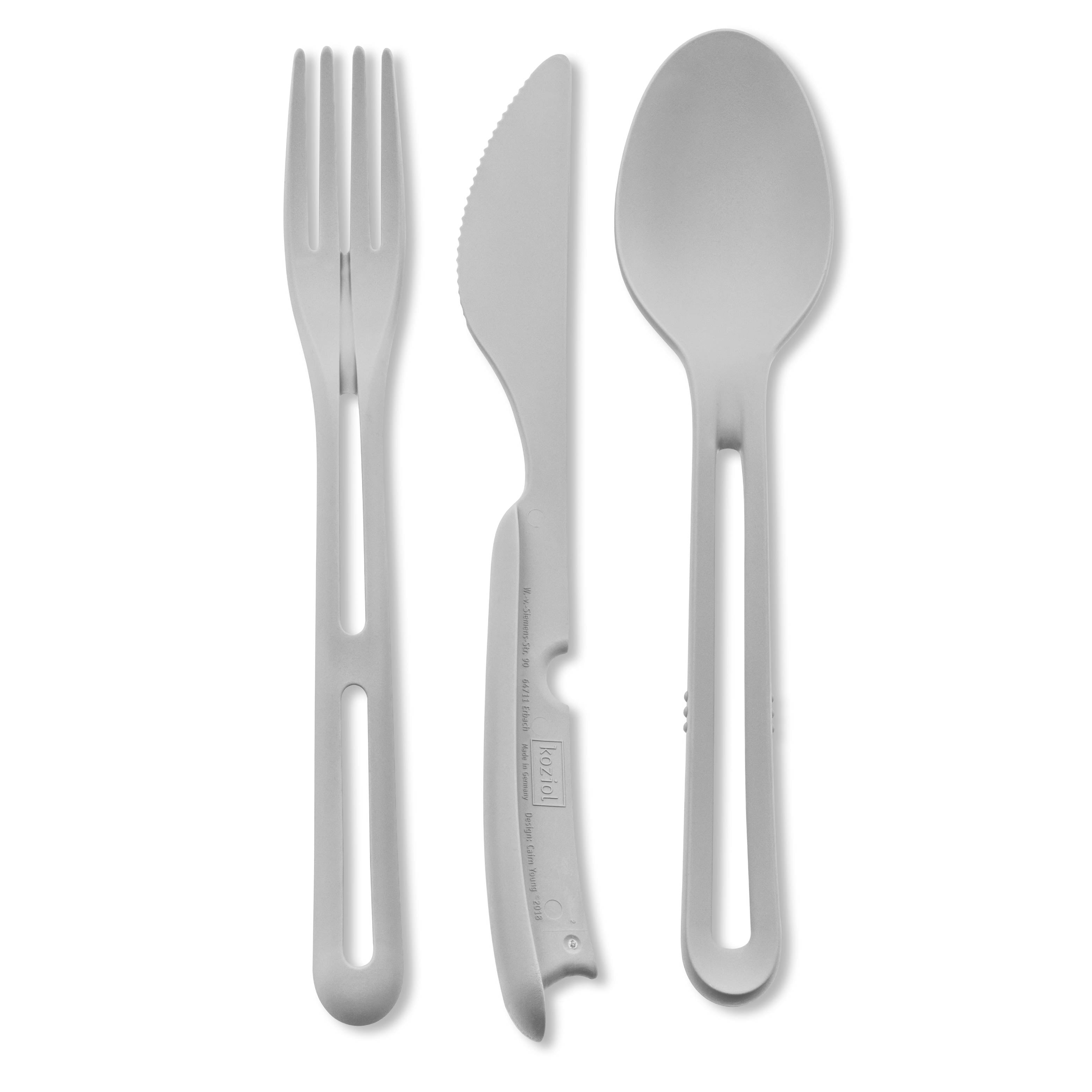 Premium TRICKY GREY 20-Piece Stainless Steel Flatware Set - Elegant Cutlery for Dining, Kitchen & Entertaining - Dishwasher Safe Silverware for Everyday Use & Special Occasions