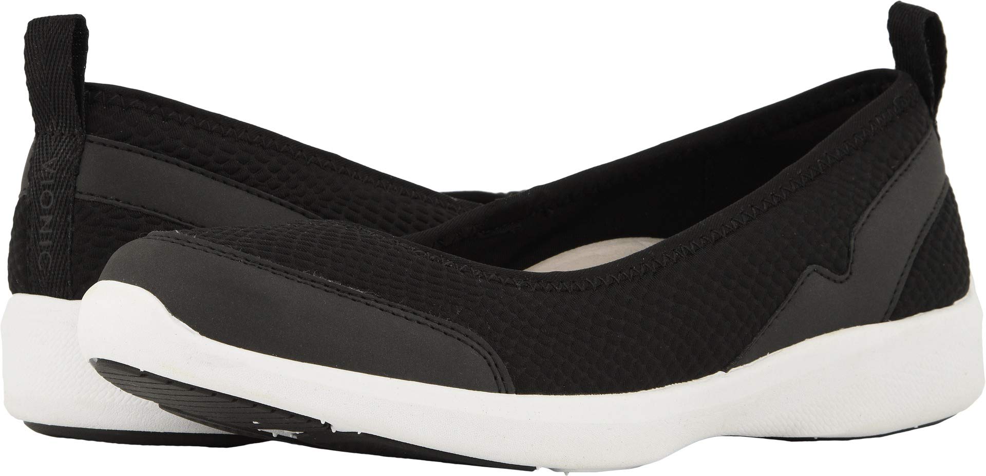 Vionic Women's Sky Sena Casual Flats - Comfortable Slip-On Shoes for Walking, Work & Travel | Orthotic Support & Cushioned Footbed