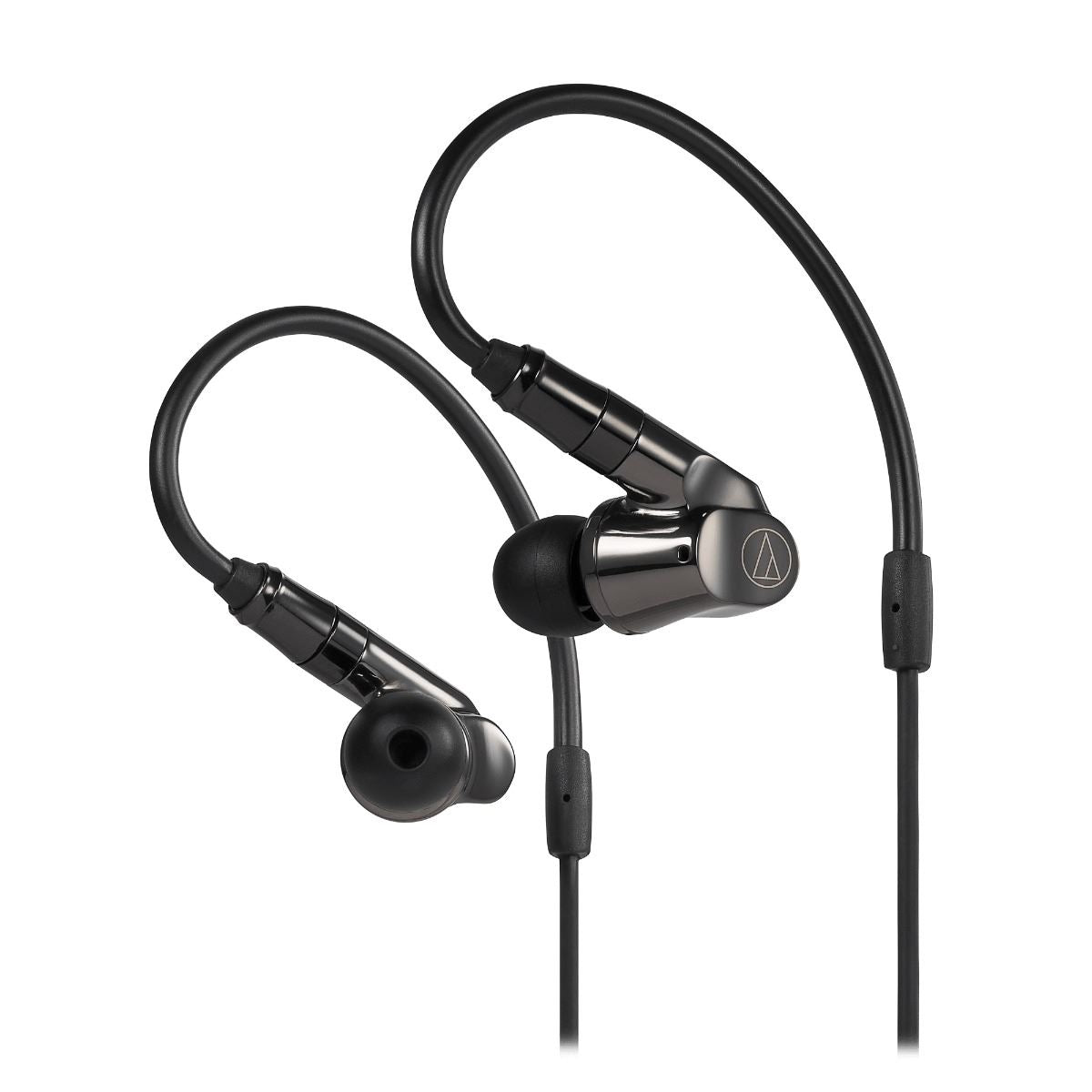 Audio Technica ATH-IEX1 Hybrid Multidriver In-Ear Headphones with High-Fidelity Sound - Perfect for Audiophiles, Musicians, and Studio Monitoring