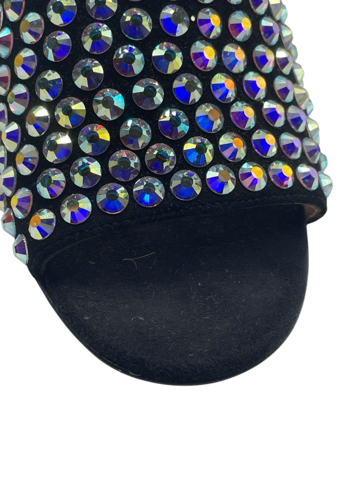 Gucci Embellished Suede Mules for Women - Size 37.5 (US 7.5) | Luxury Designer Slides for Casual Outings & Summer Fashion