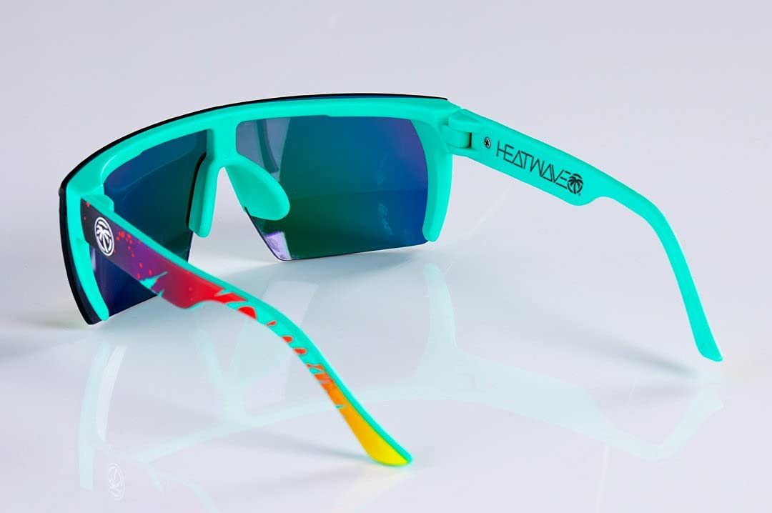 Heat Wave Visual Laser Face Kids Sunglasses - UV Protection, Stylish & Durable for Outdoor Play, Beach, and Summer Activities
