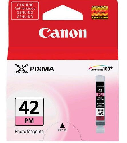 Original Canon CLI-42PM Magenta Ink Cartridge for PIXMA Printers - High-Quality Photo Printing for Home & Office Use