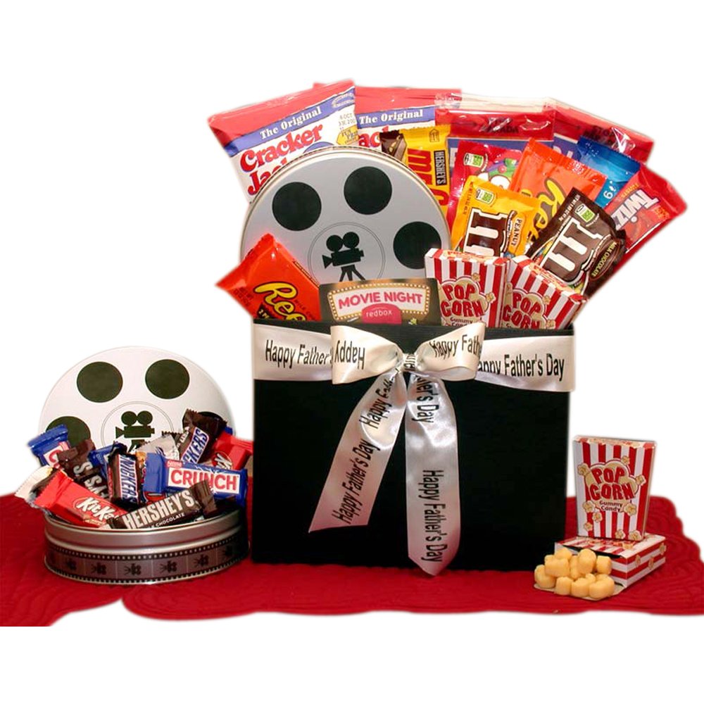 Father's Day Gift Box for Dad - Includes $10 Redbox Movie Card - Perfect for Movie Nights & Special Occasions