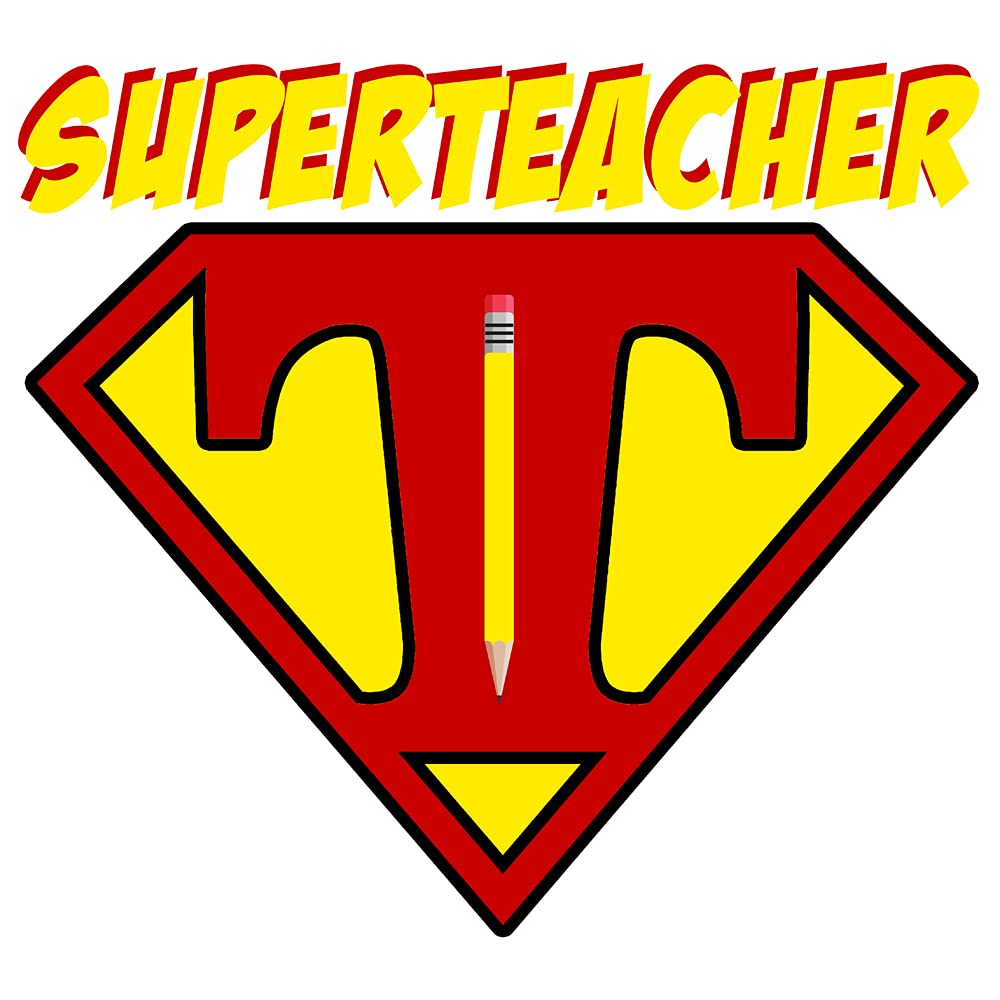Funny Super Teacher Back to School Coffee Mugs - Perfect First Day of School Gifts for Kids, Students & Homeschool Moms - Great for Classroom, Teacher Appreciation & Homeschooling