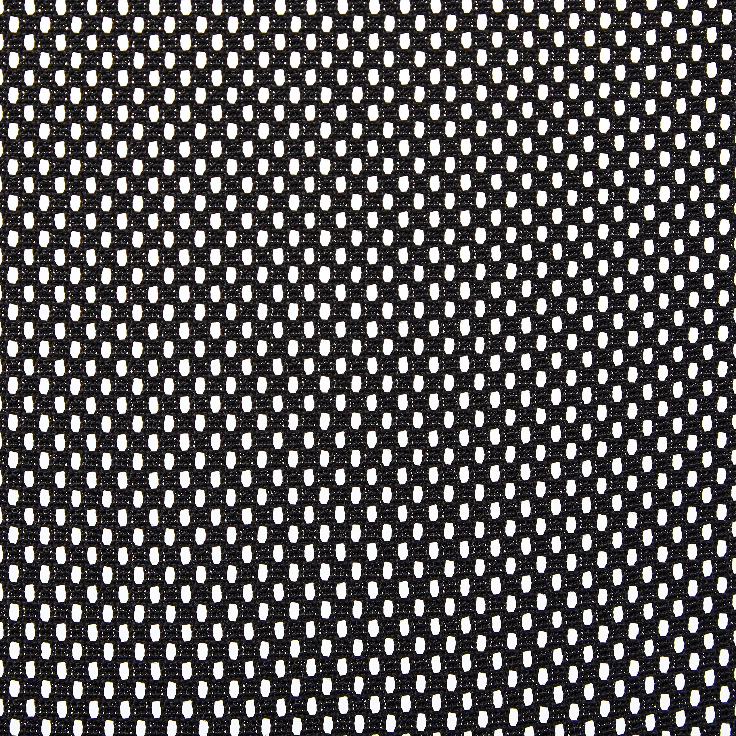 Lorell LLR84868 Executive Mid-Back Office Chair - Ergonomic Mesh Back & Adjustable Height, Black - Perfect for Home Office, Conference Rooms & Workstations