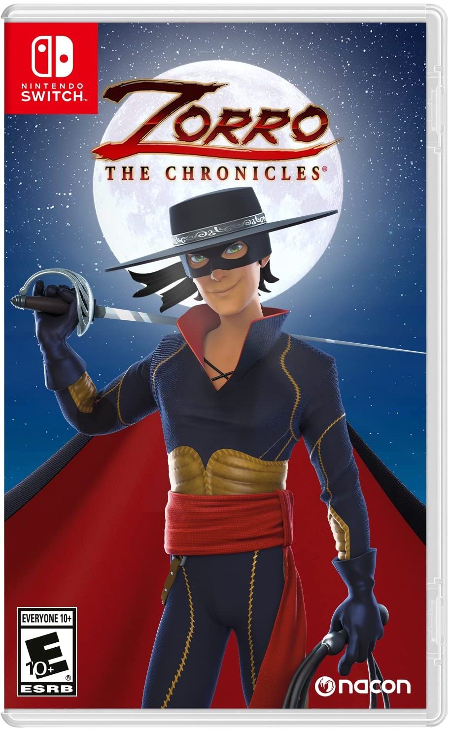 Zorro the Chronicles - Action-Adventure Game for Nintendo Switch | Play as Zorro in Exciting Battles & Stealth Missions | Perfect for Kids & Adults | Great for Family Game Nights & Solo Play