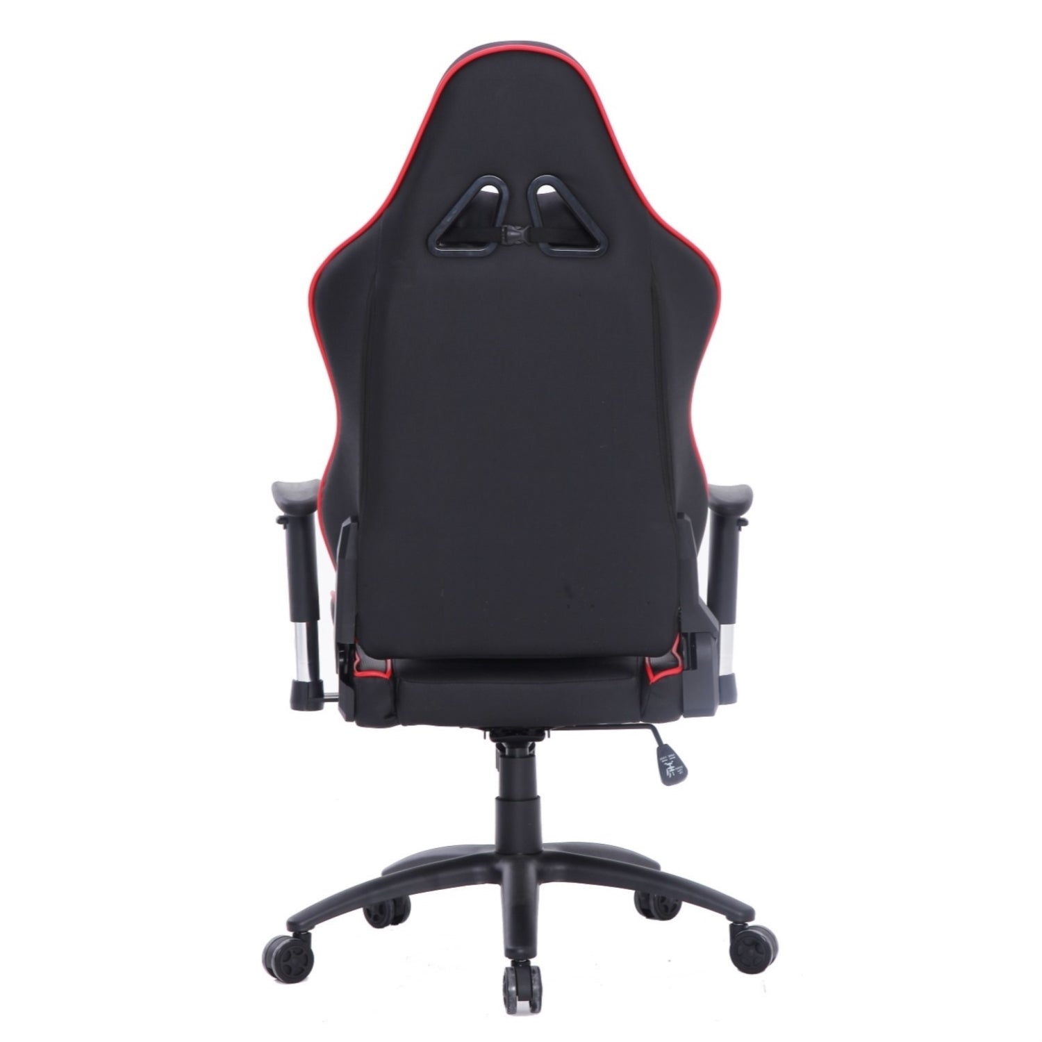 PRO X Series 0077 Gaming Chair - Ergonomic Racing Style with Adjustable Lumbar Support (Black & Red) - Perfect for PC, Console & Office Gaming Setup