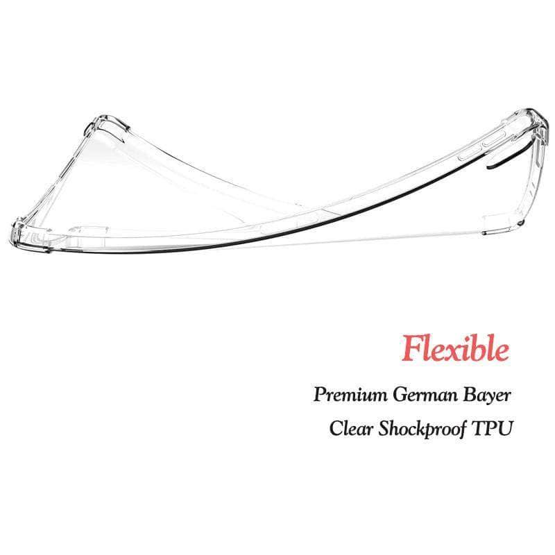Clear Transparent Silicone Case for iPad Pro 11 (2021) - Slim Fit, Shockproof Protection for Work, School & Travel