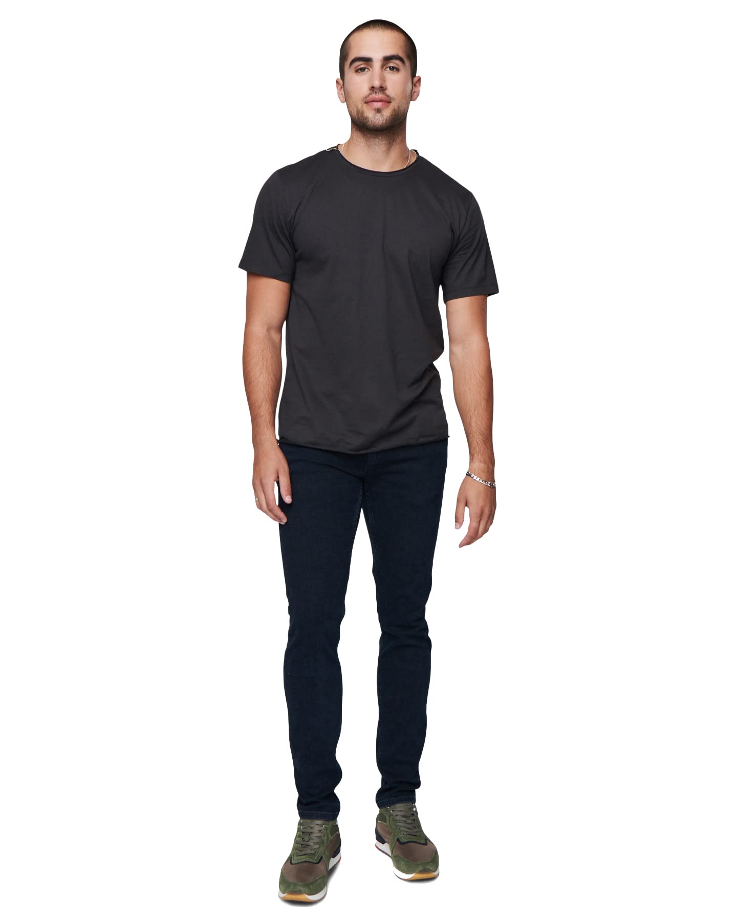 DSTLD Men's Skinny Jeans - Slim Fit Stretch Denim Pants for Casual & Dressy Outfits | Perfect for Everyday Wear, Date Nights & Office Looks