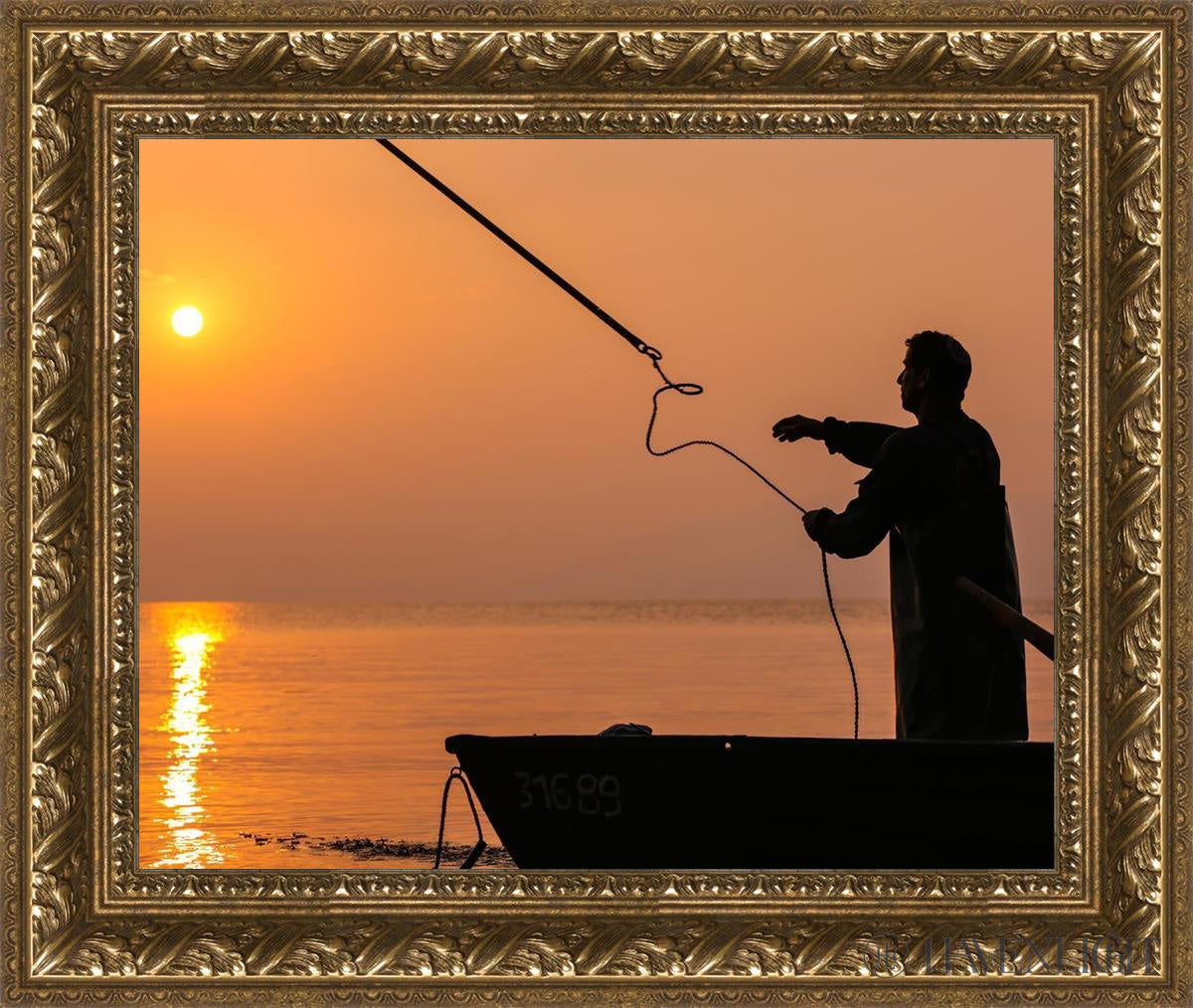 Plate 8 Fishers of Men Series 3 - Christian Wall Art Decor for Home, Church & Office - Inspirational Bible Verse Gift for Faithful