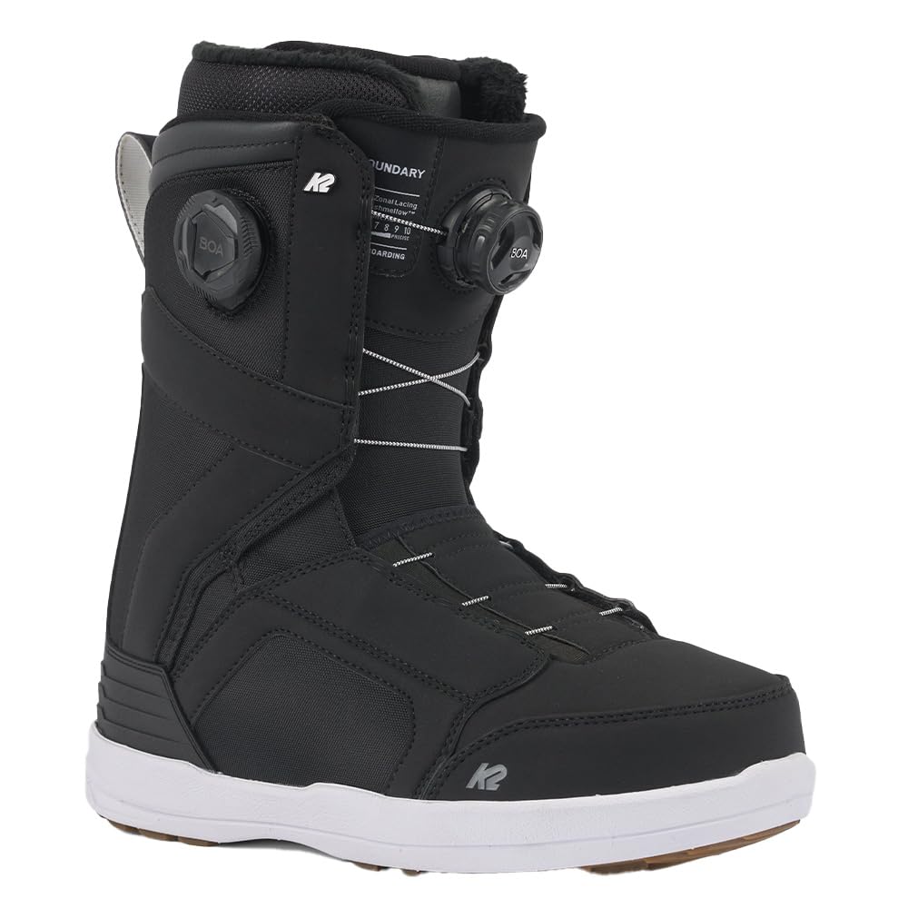 K2 Boundary Men's Snowboard Boots - Comfortable & Durable for All-Mountain Riding - Perfect for Freestyle, Park, and Backcountry Snowboarding
