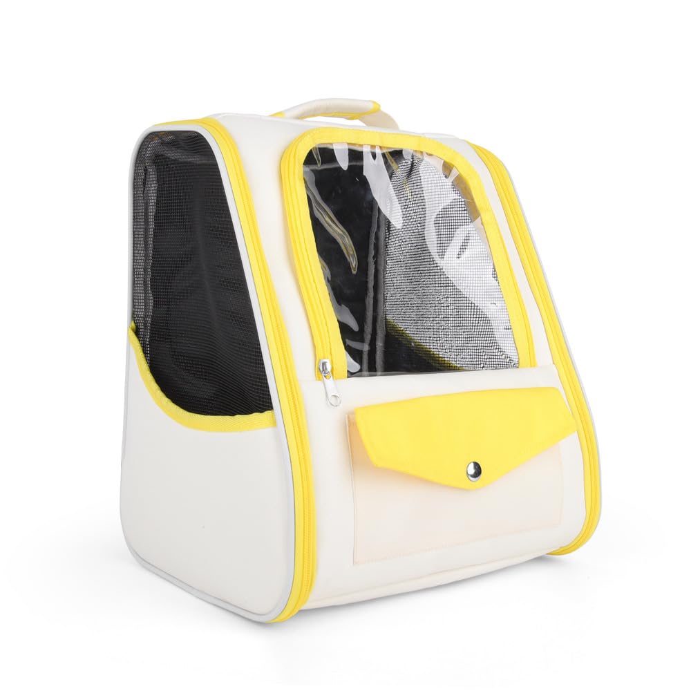 **Breathable Pet Carrier Backpack for Small Cats & Dogs - Comfortable Travel Backpack for Hiking, Camping & Outdoor Adventures**    (使用场景: Perfect for vet visits, daily walks, hiking trips, or outdoor adventures with your furry friend.)