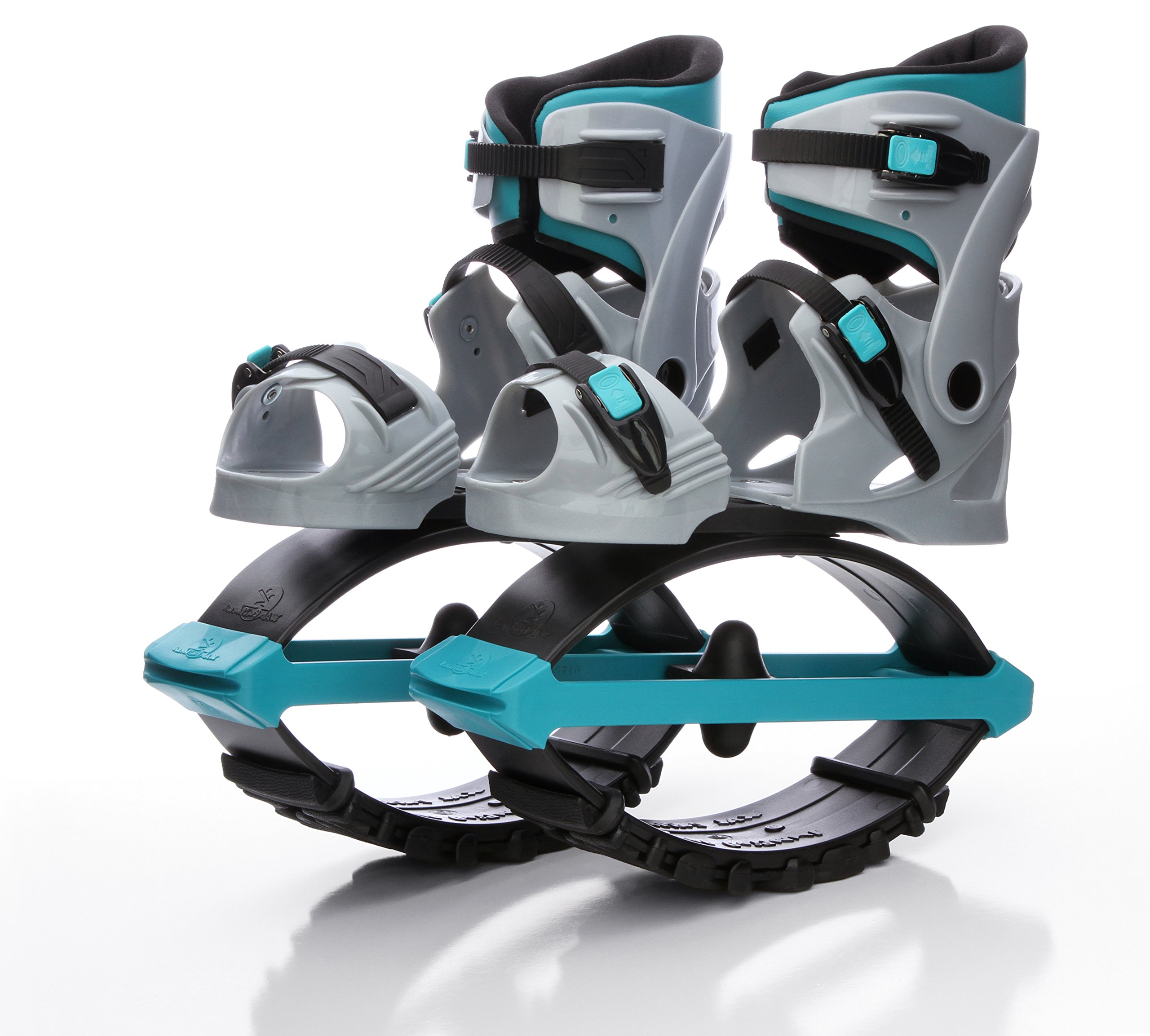 Geospace Air Kicks Bouncing Running Boots - Jumping Shoes for Zumba, Exercise, Workout & Running | Fun Indoor & Outdoor Fitness Activity for All Seasons | Perfect for Gym, Park & Backyard Workouts
