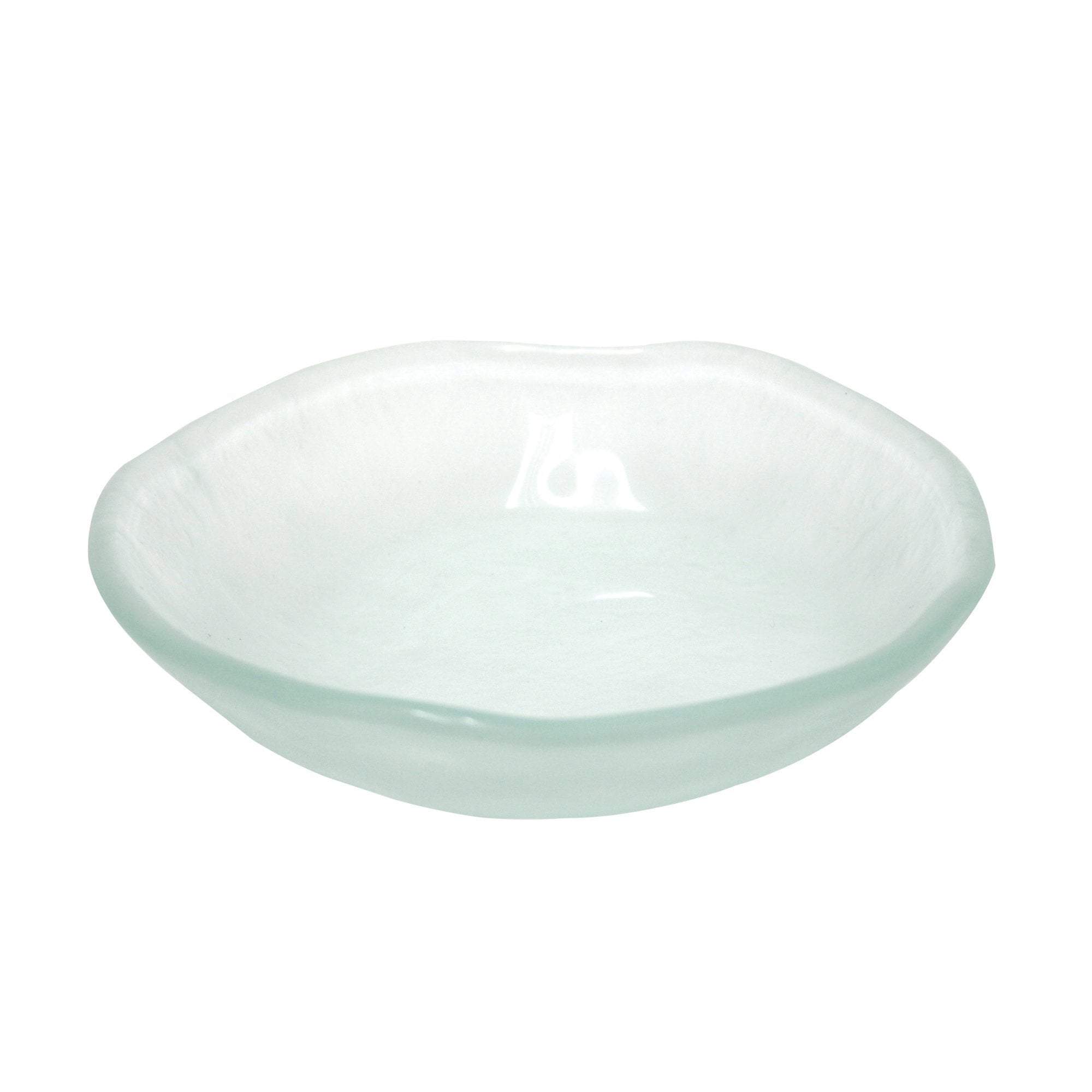 Frosted Glass Bowl - 8 oz Capacity - Elegant Serving Dish for Desserts, Salads & Snacks - Perfect for Parties, Picnics & Home Dining