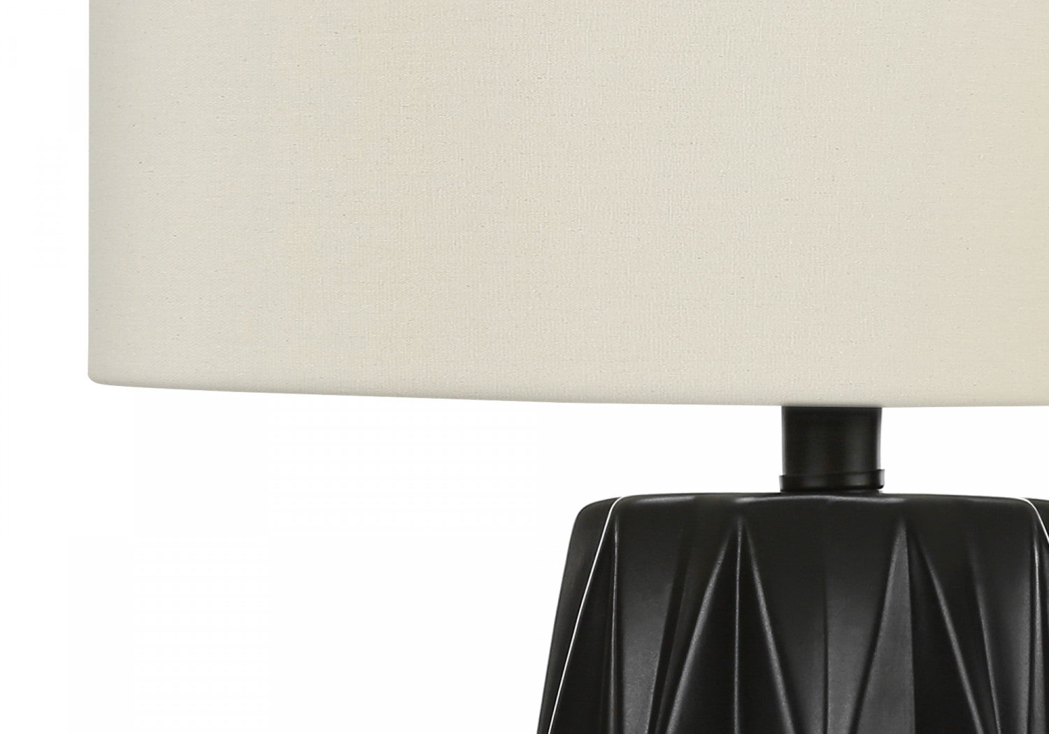 Belmont Black Table Lamp - Modern LED Nightstand Lamp for Bedroom, Living Room, and Office - Dimmable Desk Light with USB Port for Home Decor