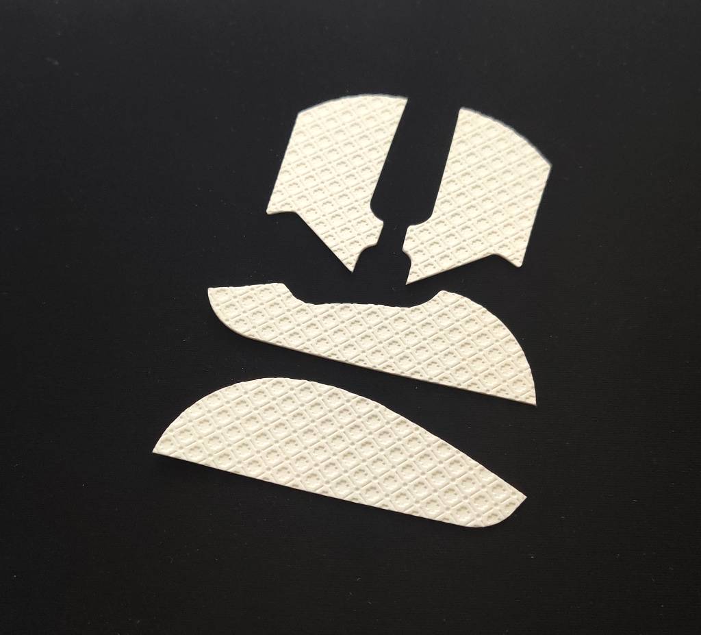 Finalmouse Ultralight 2 & Starlight 12 Small Mouse Grip - BT.L Premium Anti-Slip Matte White Gaming Grip Tape for Enhanced Control | Perfect for FPS, MOBA & Esports Gaming