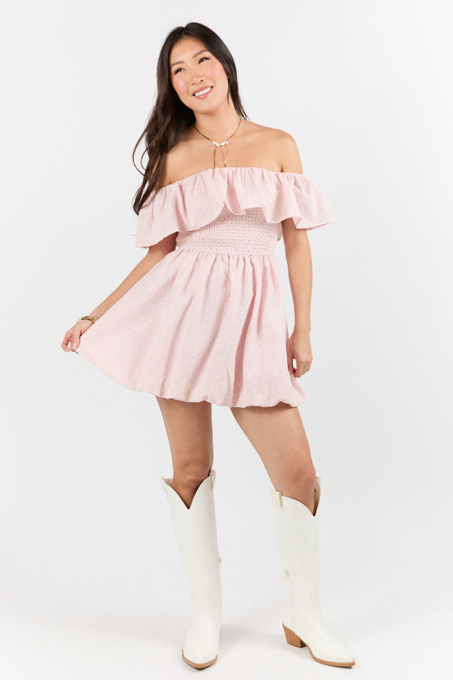 Best Reflection Off Shoulder Eyelet Gingham Dress - Summer Floral Print Women's Fashion Dress for Beach, Party & Date Night
